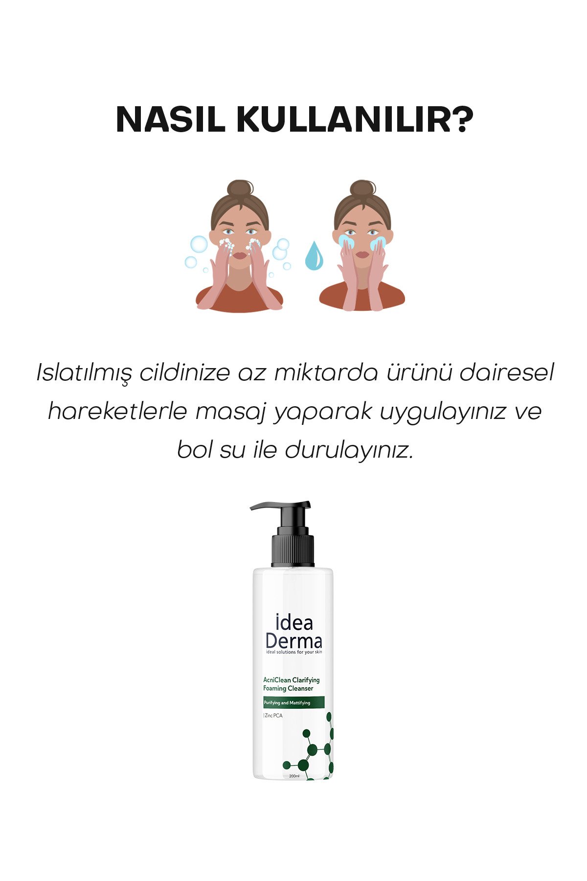 AcniClean Clarifying Foaming Cleanser 200 ml — 8684215391423 — تصویر 3 از 5
