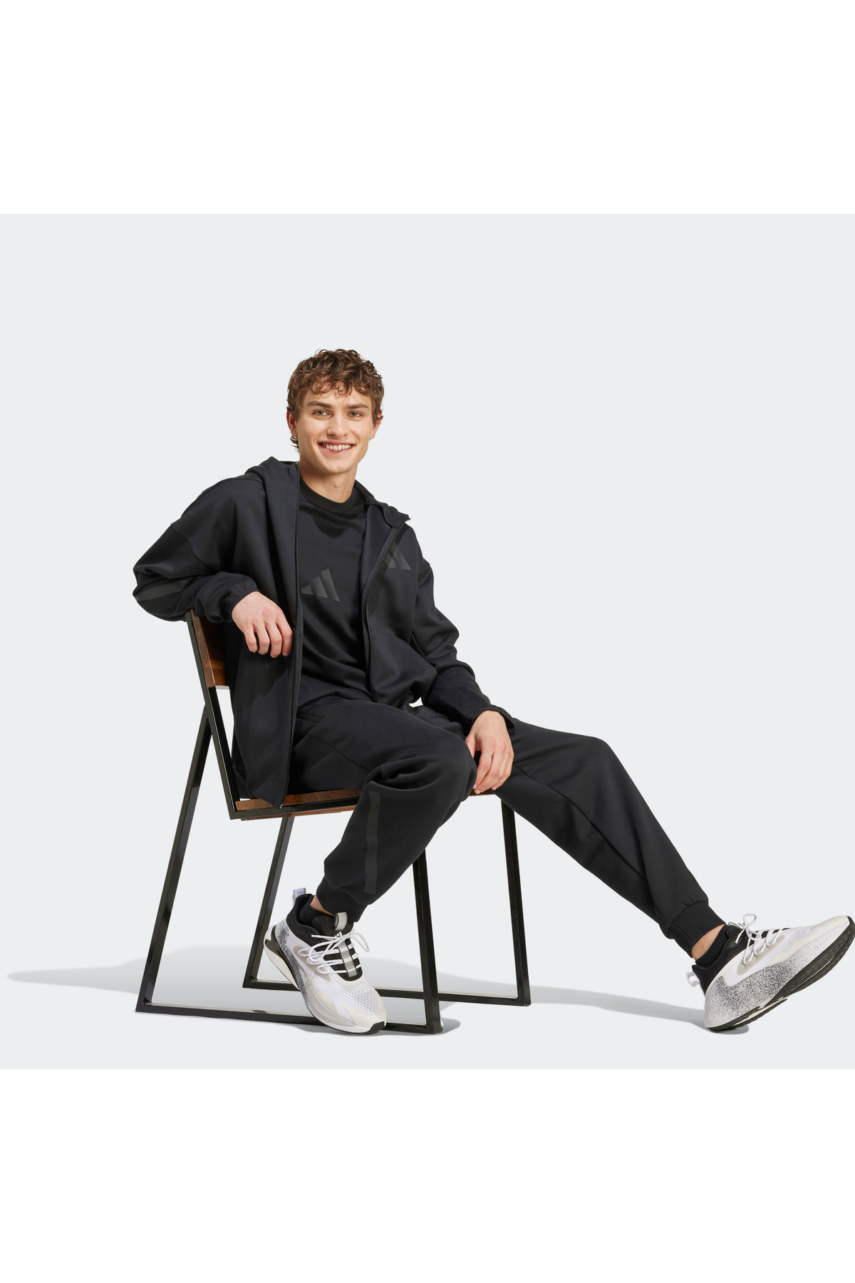 سویشرت مردانه راسته | آدیداس adidas JE7538 - تصویر 4