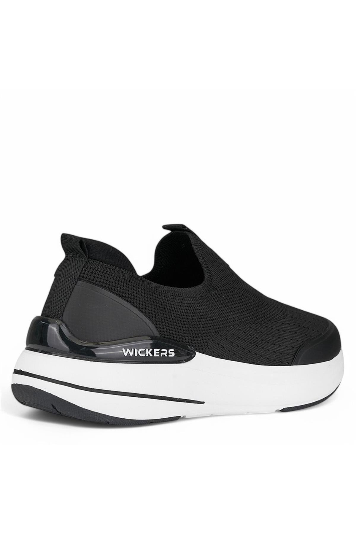Wickers Erkek Bağcıksız Örme Kumaş Ortopedik Hafif Taban Yürüyüş Ayakkabısı 807 görsel 5