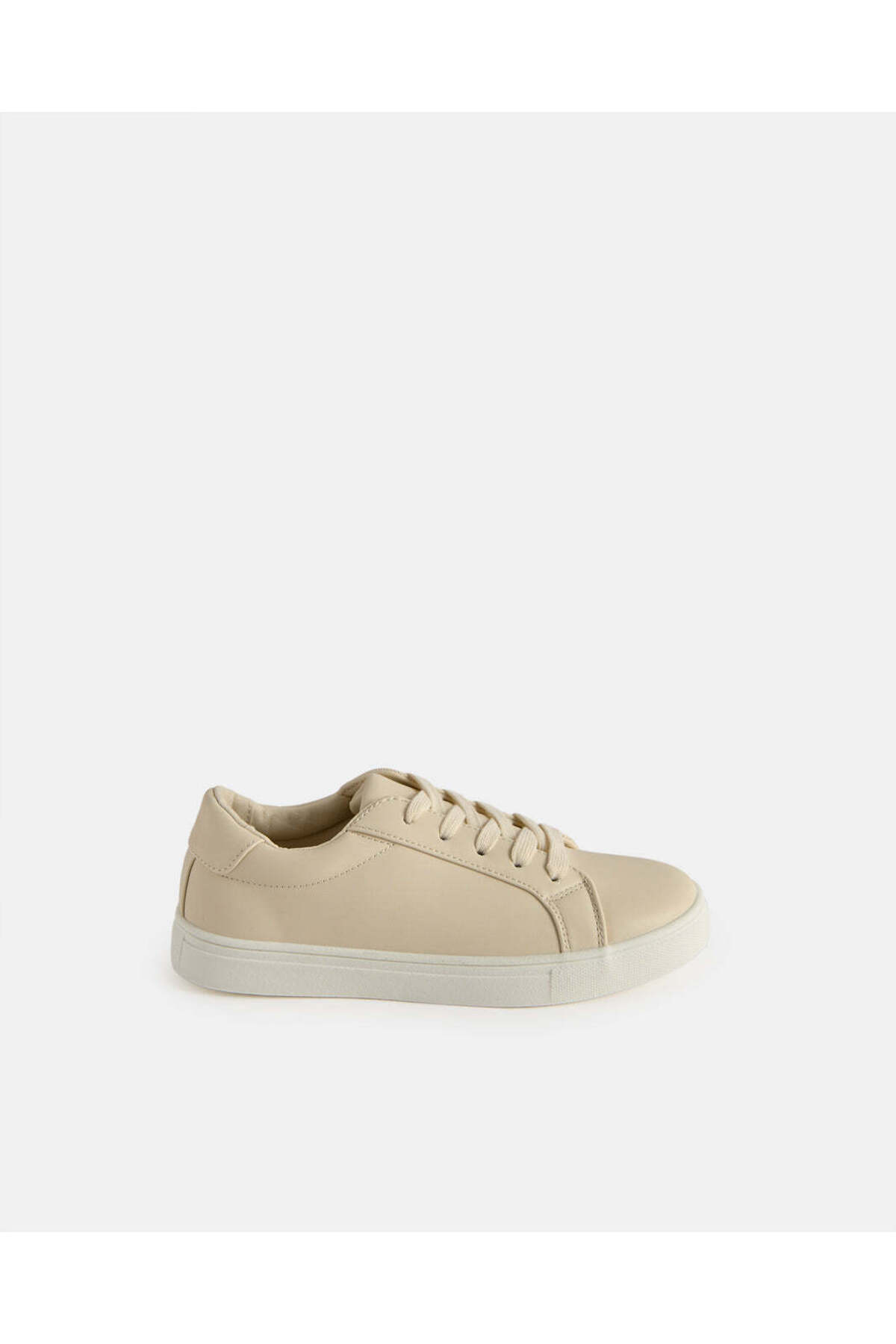 REDTAG Senior Boys Beige Plain Sneakers