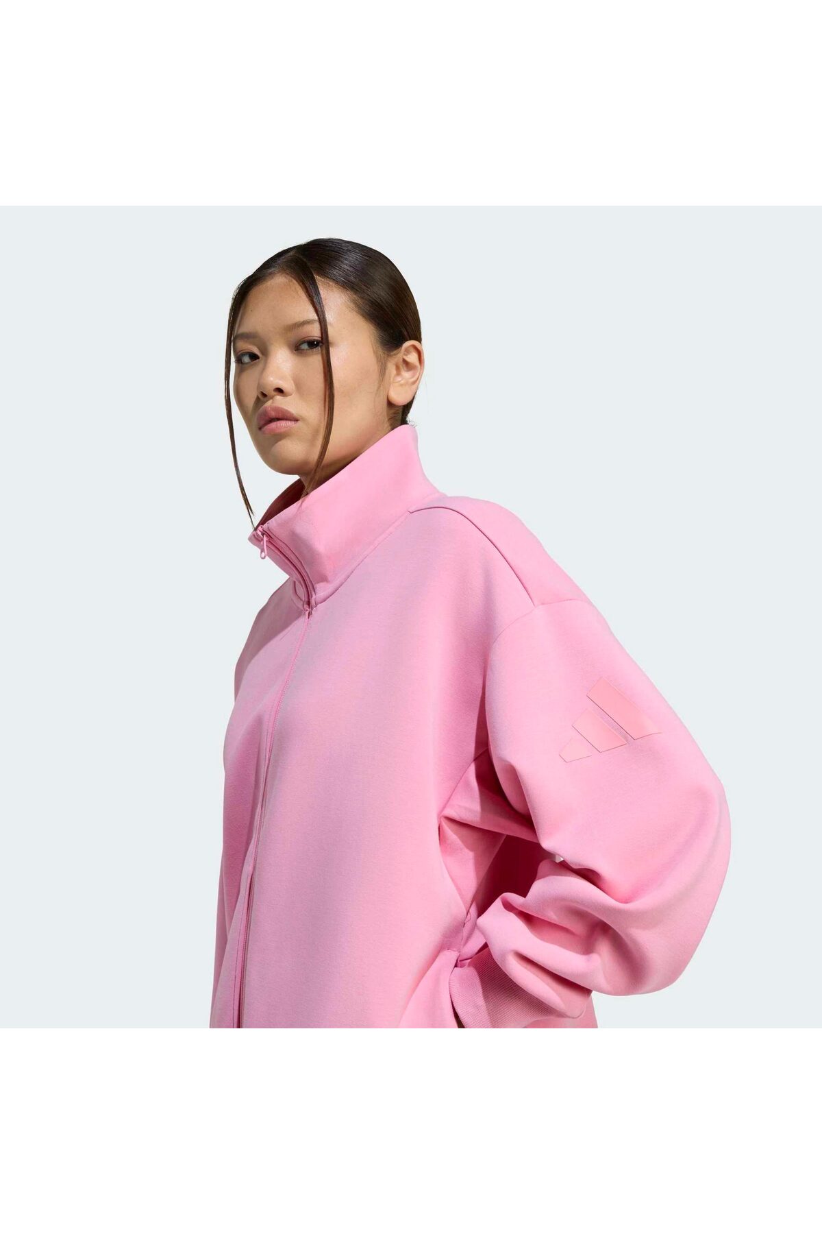adidas ALL SZN Kadın Pembe Ceket (KA7024) görsel 3