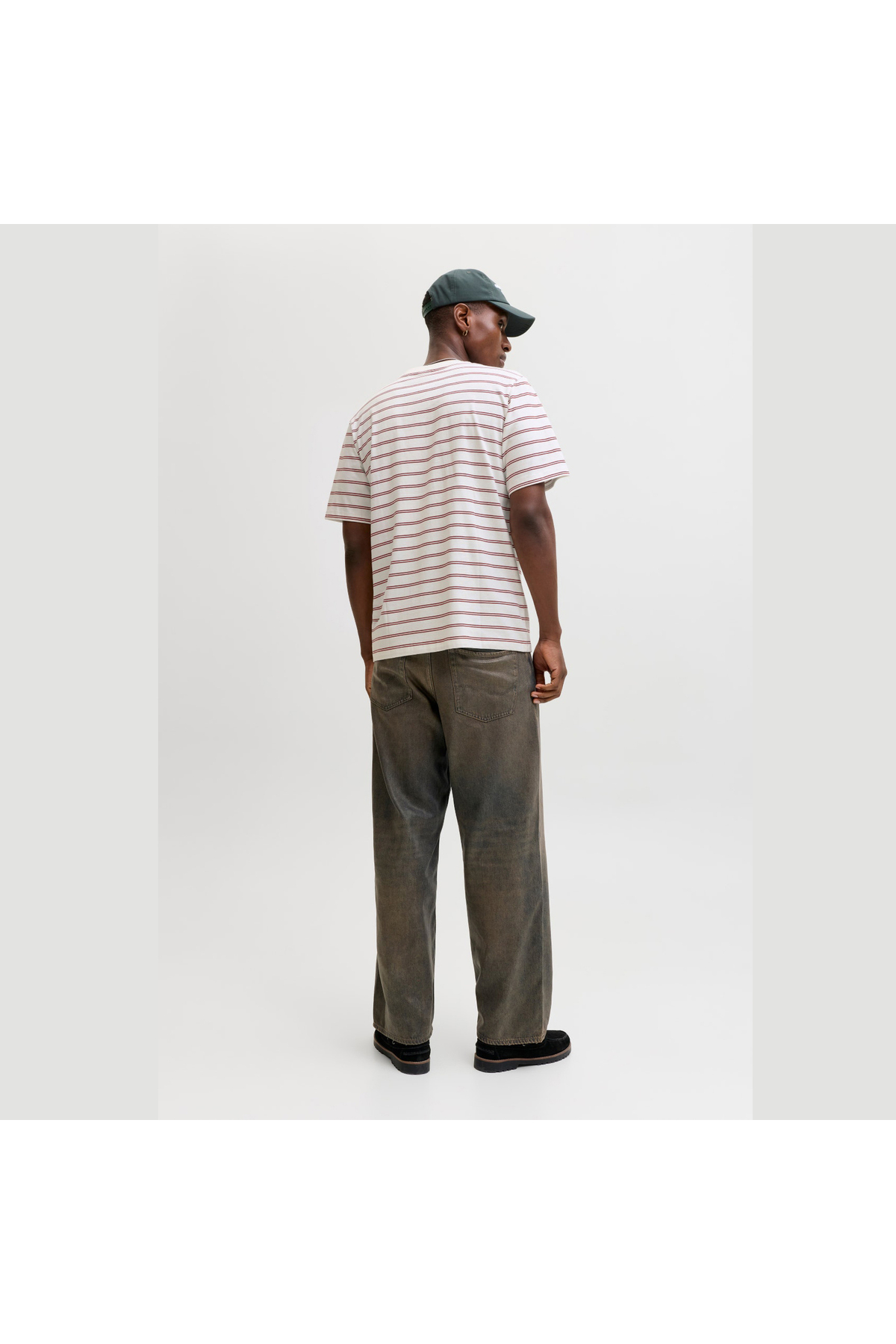 تیشرت مردانه راسته آستین کوتاه | جک اند جونز Jack & Jones 12291021-CAB - تصویر 3