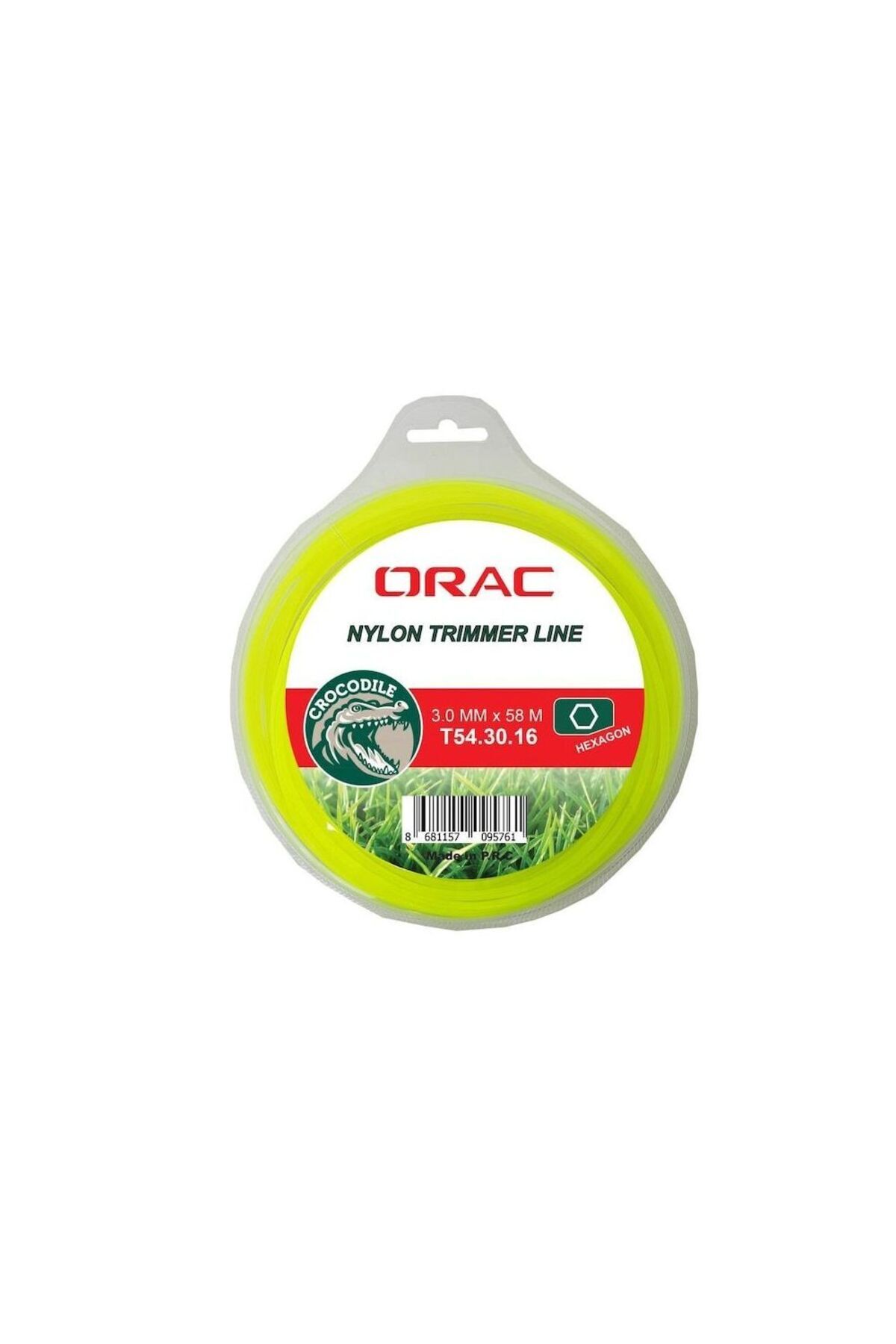 Orac 3.00 mm x 56 m | Altı Köşe Sarı Tırpan Misinası - Fiyatı