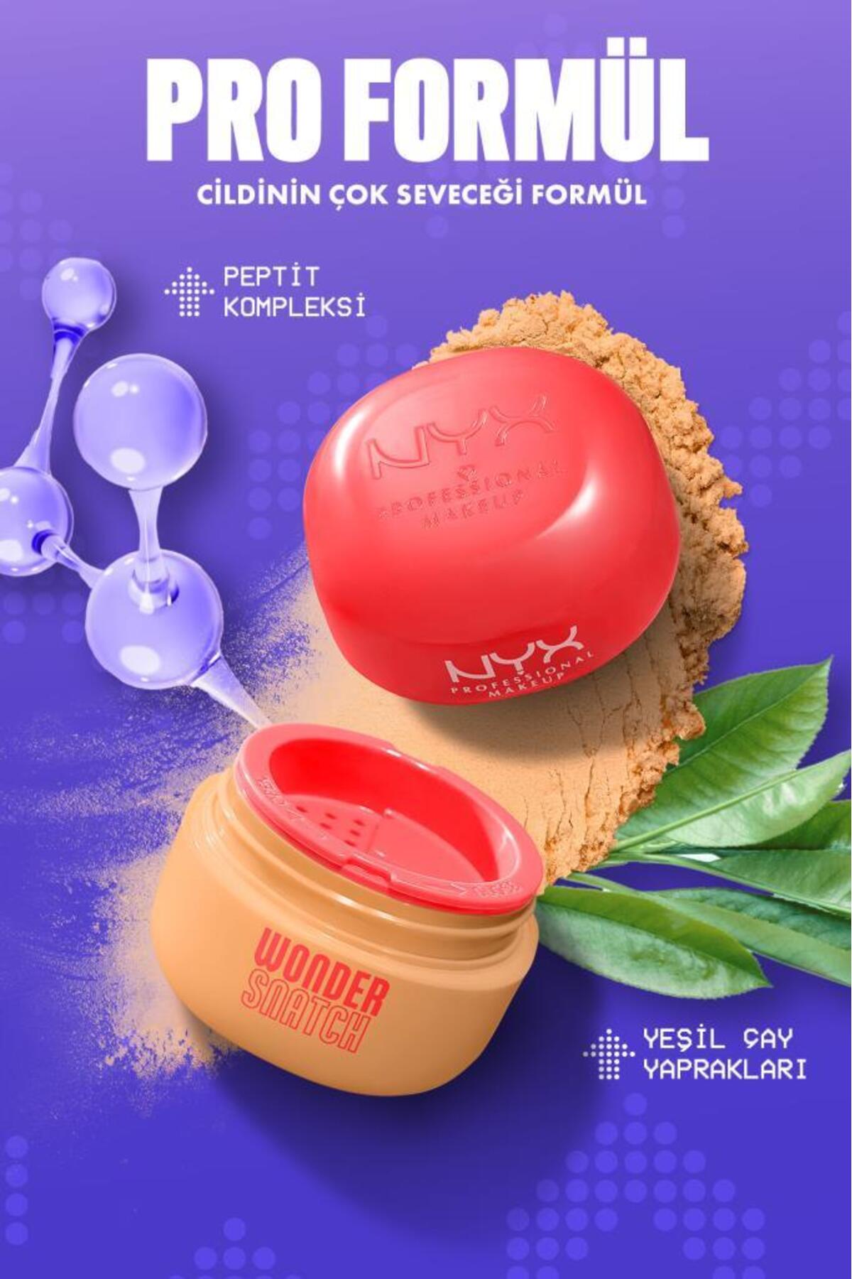پودر تثبیت کننده واندر اسنچ - 05 Banana Brat — بژ NYXWONDRESNATCHPUDRA — تصویر 4 از 8
