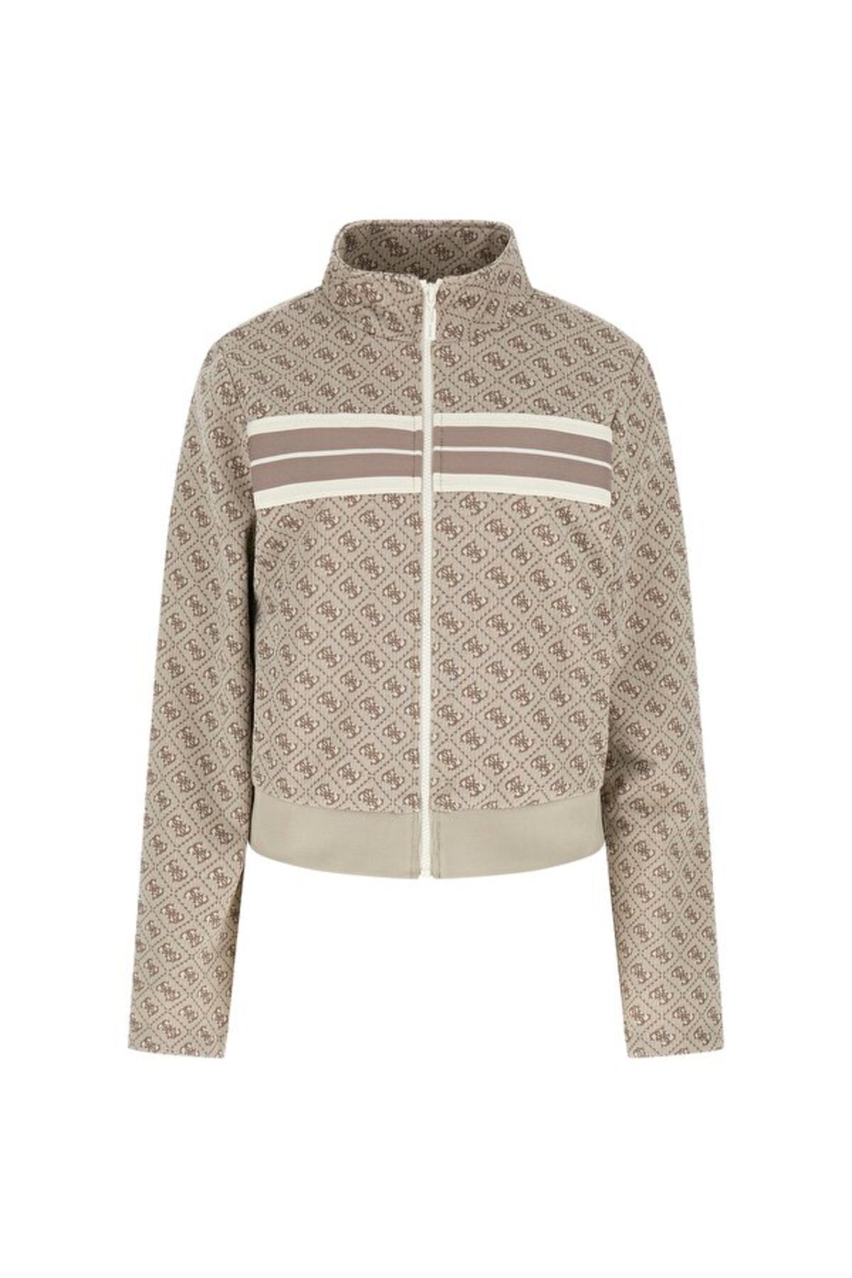 Guess Jacquard Kadın Aktif Sweatshirt görsel 6