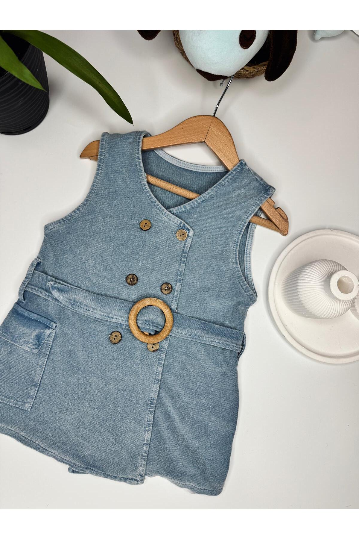 Baby Buu KIZ BEBEK KOT JİLE UZUN KOLLU FİTİLLİ BLUZ 2'Lİ %100 PAMUK TAKIM fotoğrafı 6 (önizleme)