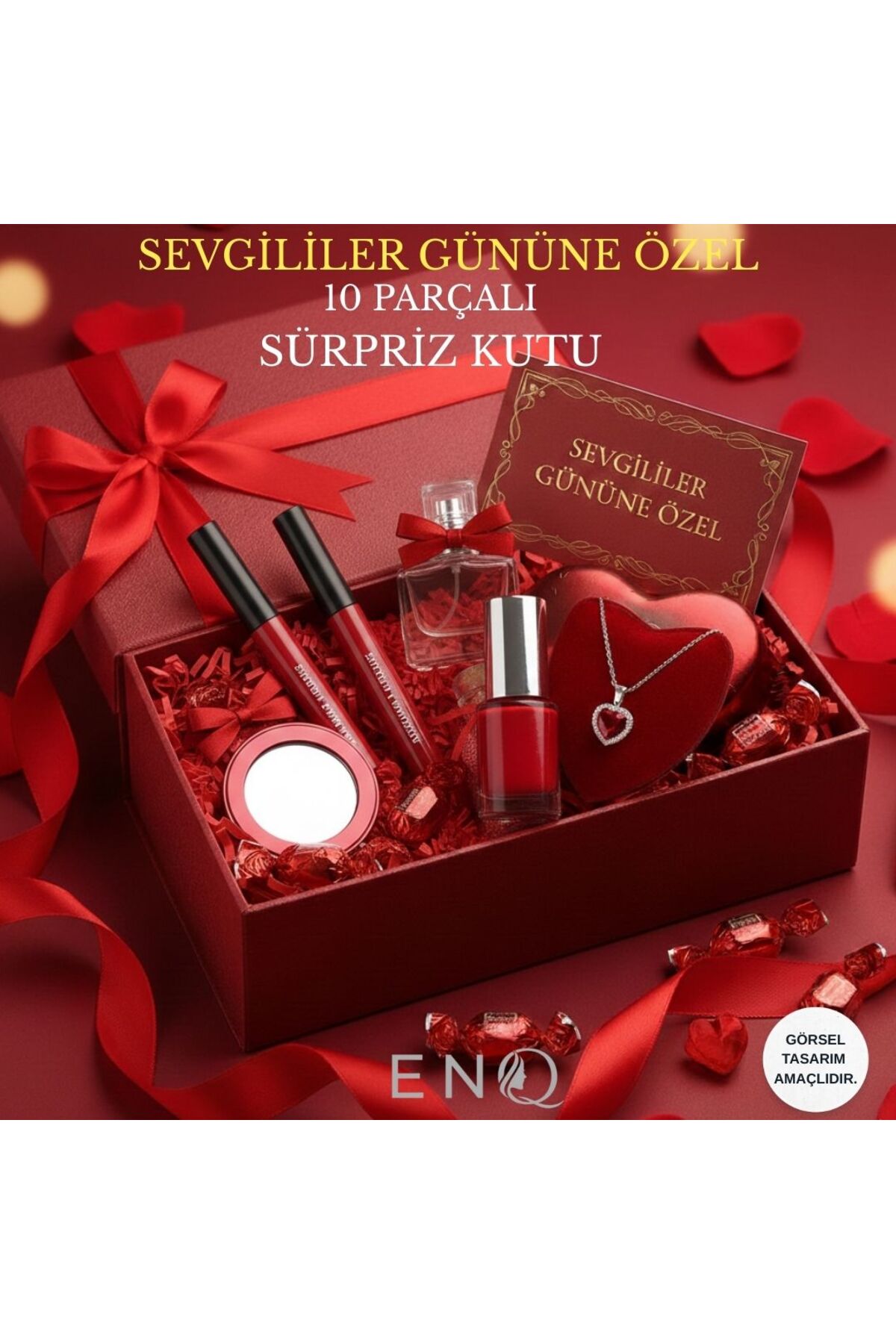 ENQ Sevgililer Günü’ne Özel: 10 Parçalık Aşk Dolu Süpriz Kutu! - Fiyatı, Yorumları