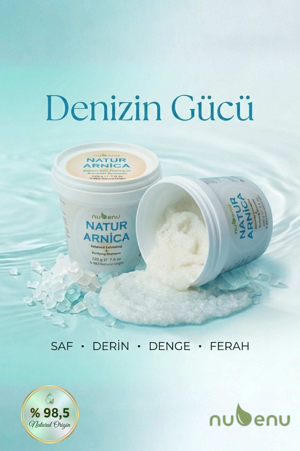NATURARNİCA SAÇ DERİSİ PEELİNG VE ARINDIRICI ŞAMPUAN — 04 — تصویر 3 از 8