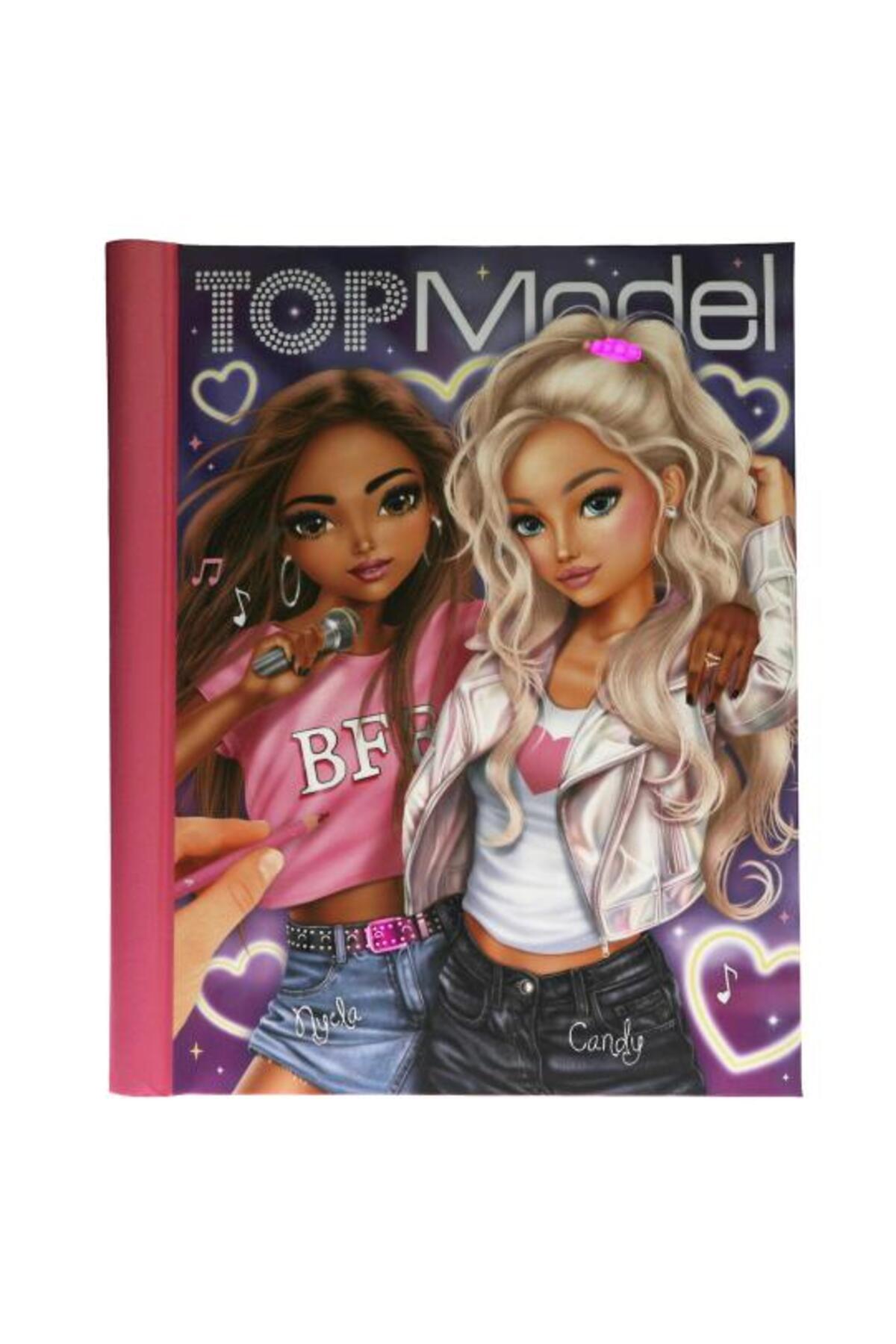 Top Model TOPModel MY BFF LED ve Sesli Boyama Defteri | Stickerlı, Işıklı Kapak, En İyi Arkadaşlar fotoğrafı 3 (önizleme)