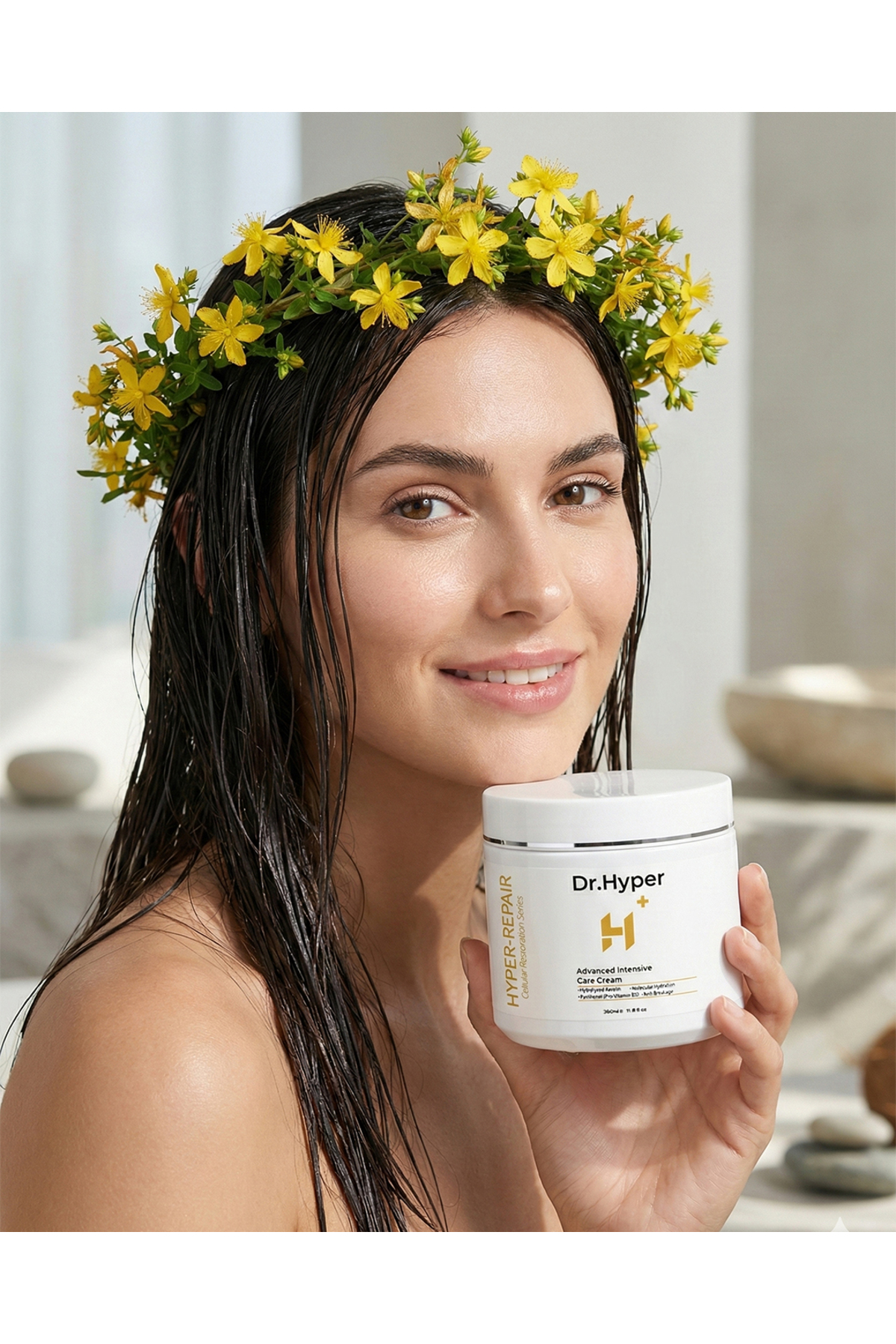 Dr.Hyper Kantaronlu Yoğun Bakım Saç Maskesi Onarıcı Keratin & Biotin Etkili 350 ml — 002