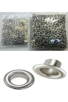 Dostek Branda Kenarı 24 No Metal Pullu Kuş Gözü Kapsülü (1000 Takım)