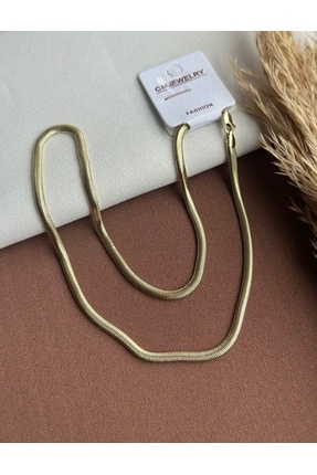 Armi Accessory Çelik gold İtalyan zincir kolye