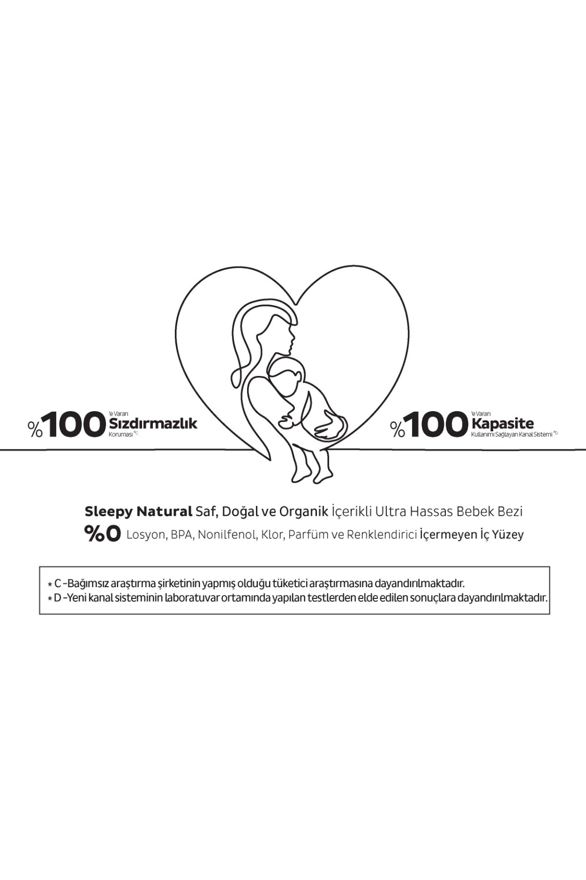 Sleepy Natural Double Soft Ultra Paket Bebek Bezi 6 Numara Xlarge 124 Adet fotoğrafı 5 (önizleme)