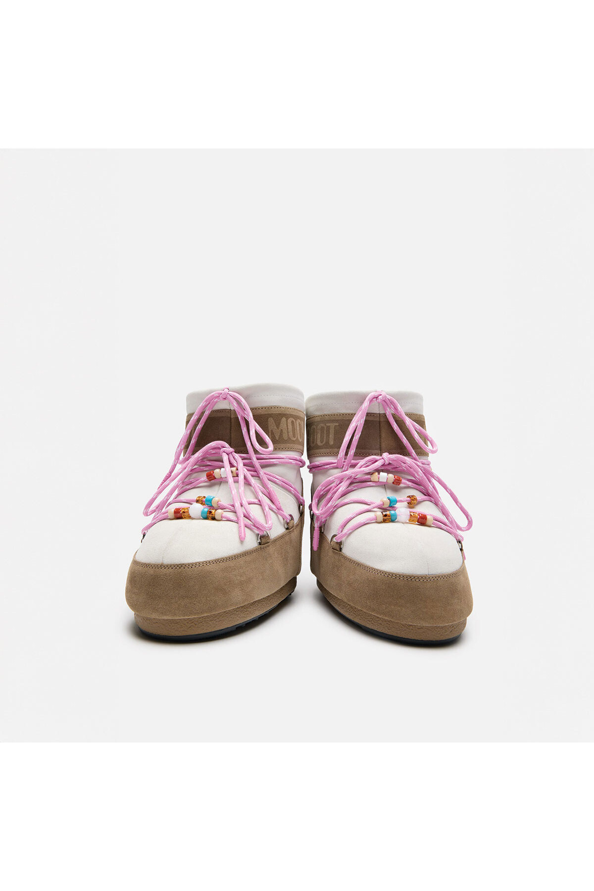 MOON BOOT Kadın / Kız Bot (Kar) 80D1409730 MB X GIR ICON LOW SUEDE BEADS görsel 3