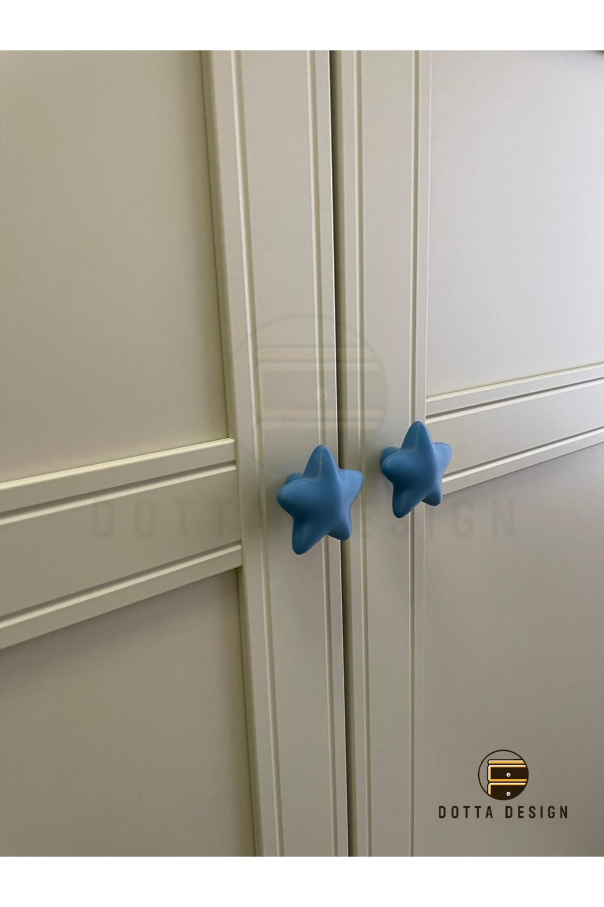 Dotta Design Çocuk Odası Kulpları - Mavi Yıldız Kulp(Tekli) fotoğrafı 4 (önizleme)
