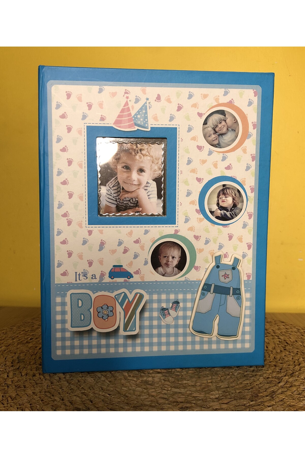 Aledo 10x15cm 200'lük Erkek Bebek Desenli Fotoğraf Albümü ALD-PP46200-3mavi fotoğrafı 5 (önizleme)