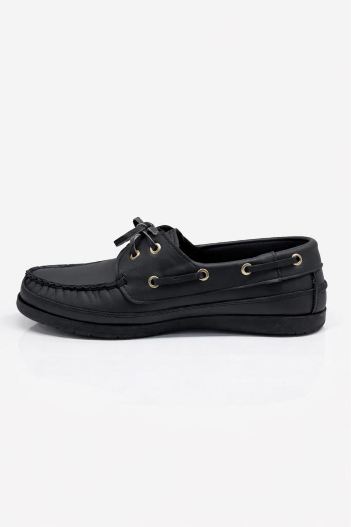 COŞKUN AYAKKABI Unisex Hakiki Deri Günlük Loafer Navigator Ayakkabı görsel 2
