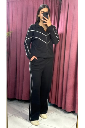 inci bayan giyim SOF MODAL BİYELİ EŞOFMAN TAKIMI