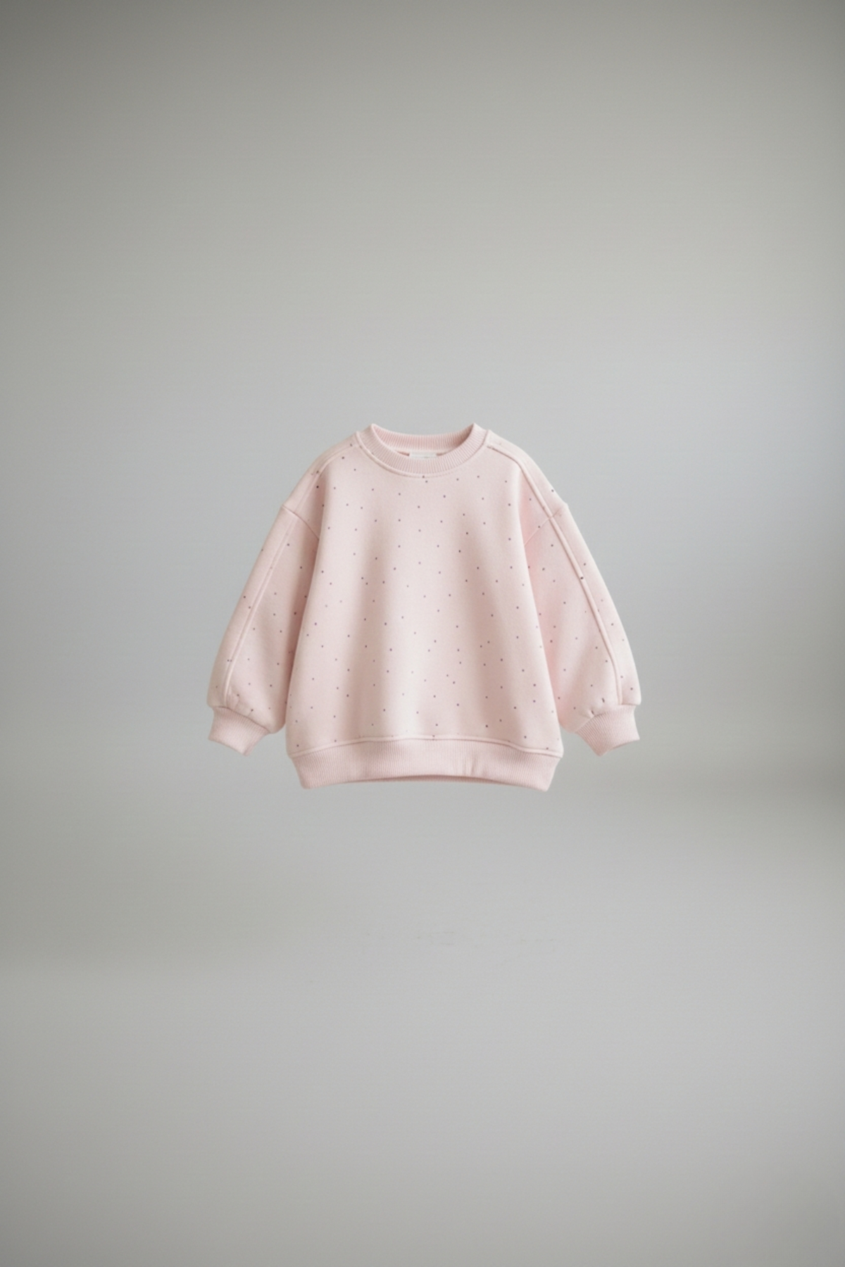 LOGO AKSESUAR Çocuk Pamuk Renkli Baskılı Oversize 2 İp 2'li Sweatshirt fotoğrafı 6 (önizleme)