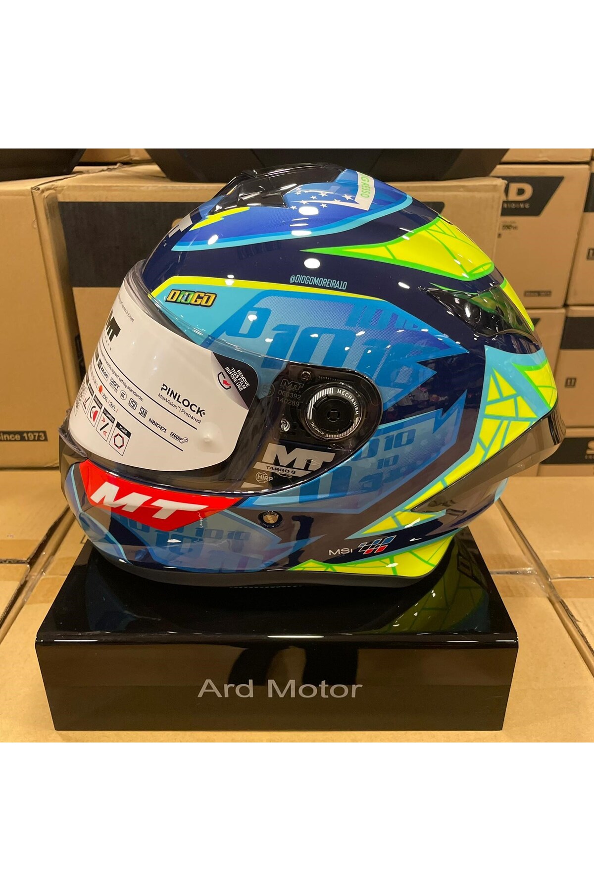 MT Helmets MT TARGO S DIOGO MOREIRA C7 PARLAK KASK - Fiyatı, Yorumları