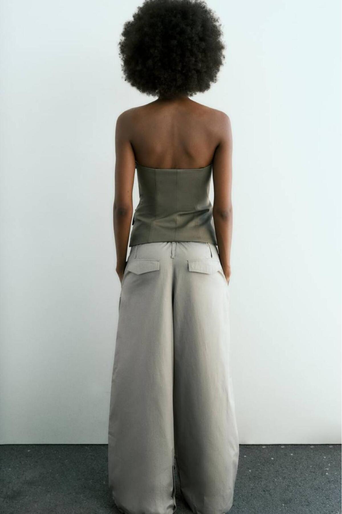 Alien 1979  Kadın Straplez Kuşaklı Korse Bluz – Şık ve Modern Tasarım - Görsel 7