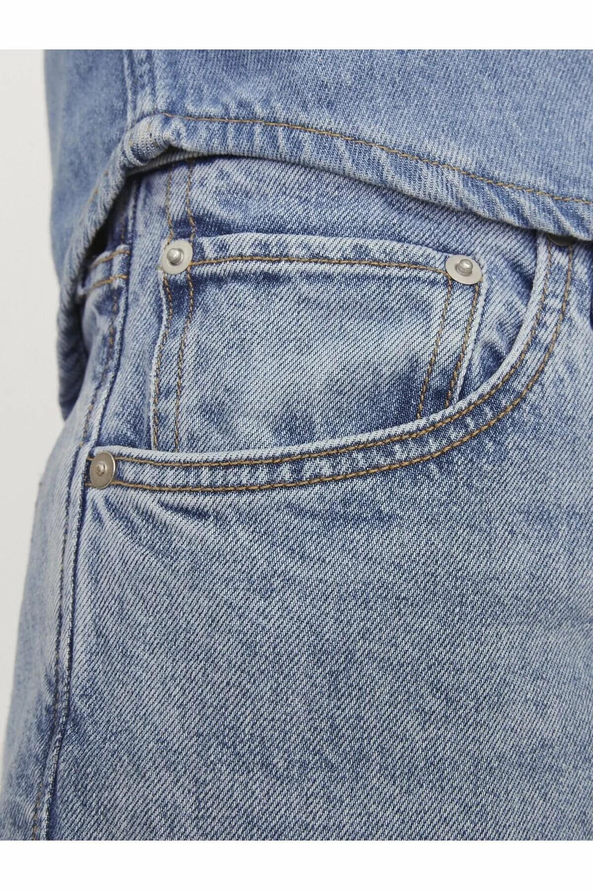 شلوار جین مردانه راسته فاق نرمال | جک اند جونز Jack & Jones 12261880 - تصویر 6