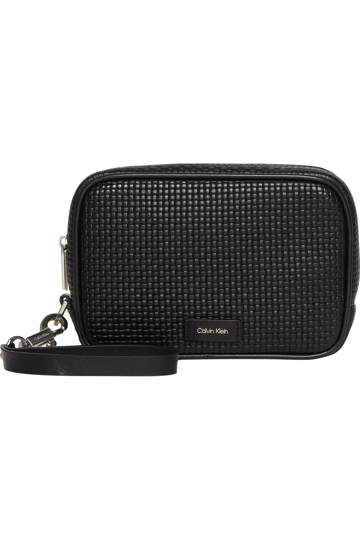 کلوین کلاین کیسه زیپ‌دار بافته‌شده برجسته