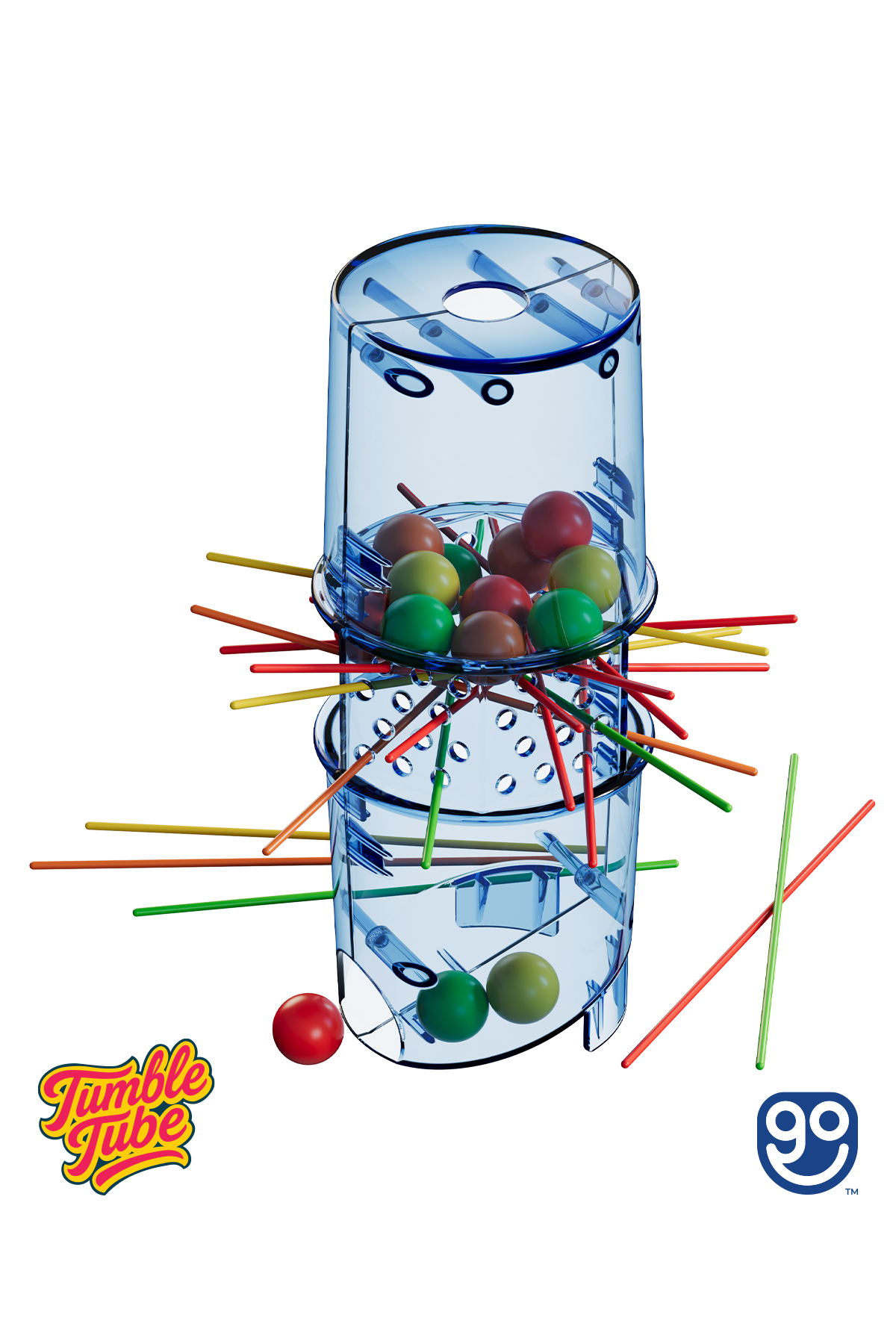 Go Toys Tumble Tube Ebeveyn Çocuk Etkileşimi Oyunu Eğitici Oyuncak Kutu Oyunu fotoğrafı 3 (önizleme)