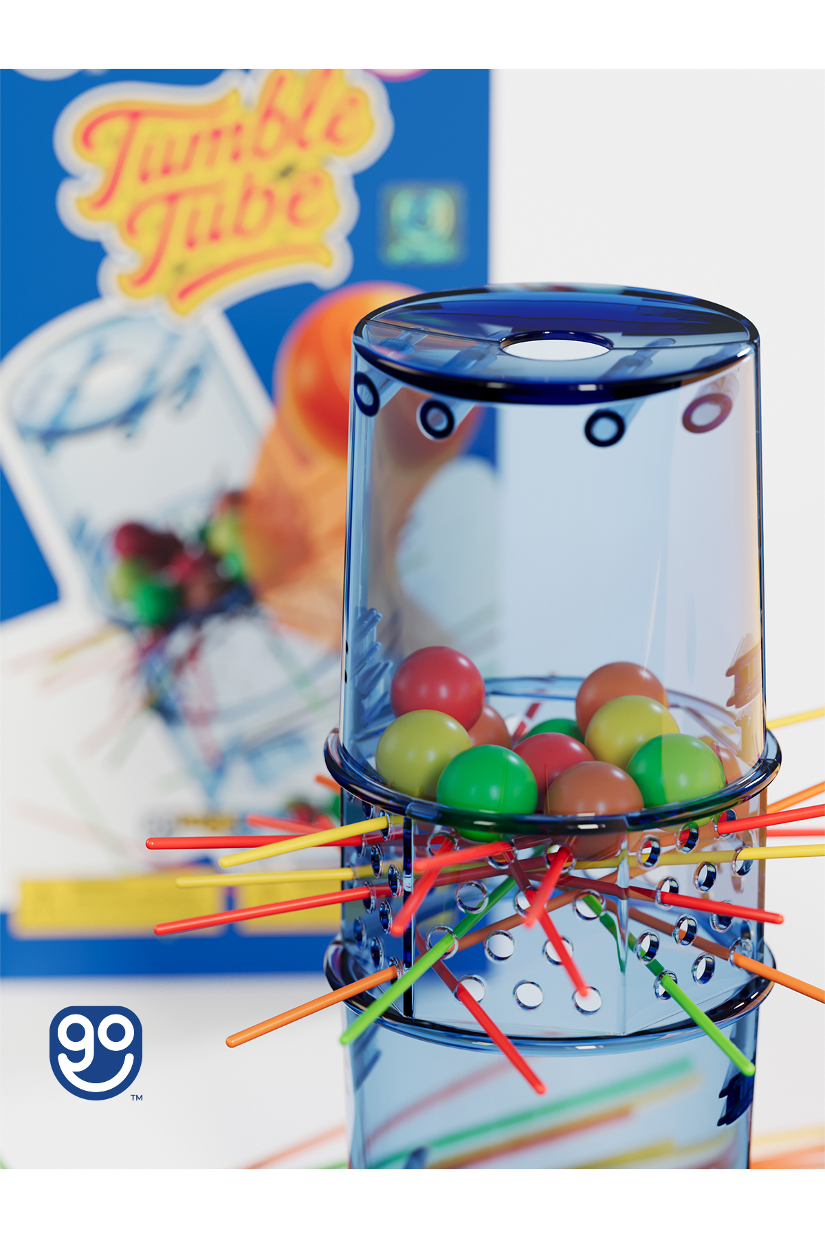 Go Toys Tumble Tube Ebeveyn Çocuk Etkileşimi Oyunu Eğitici Oyuncak Kutu Oyunu fotoğrafı 4 (önizleme)