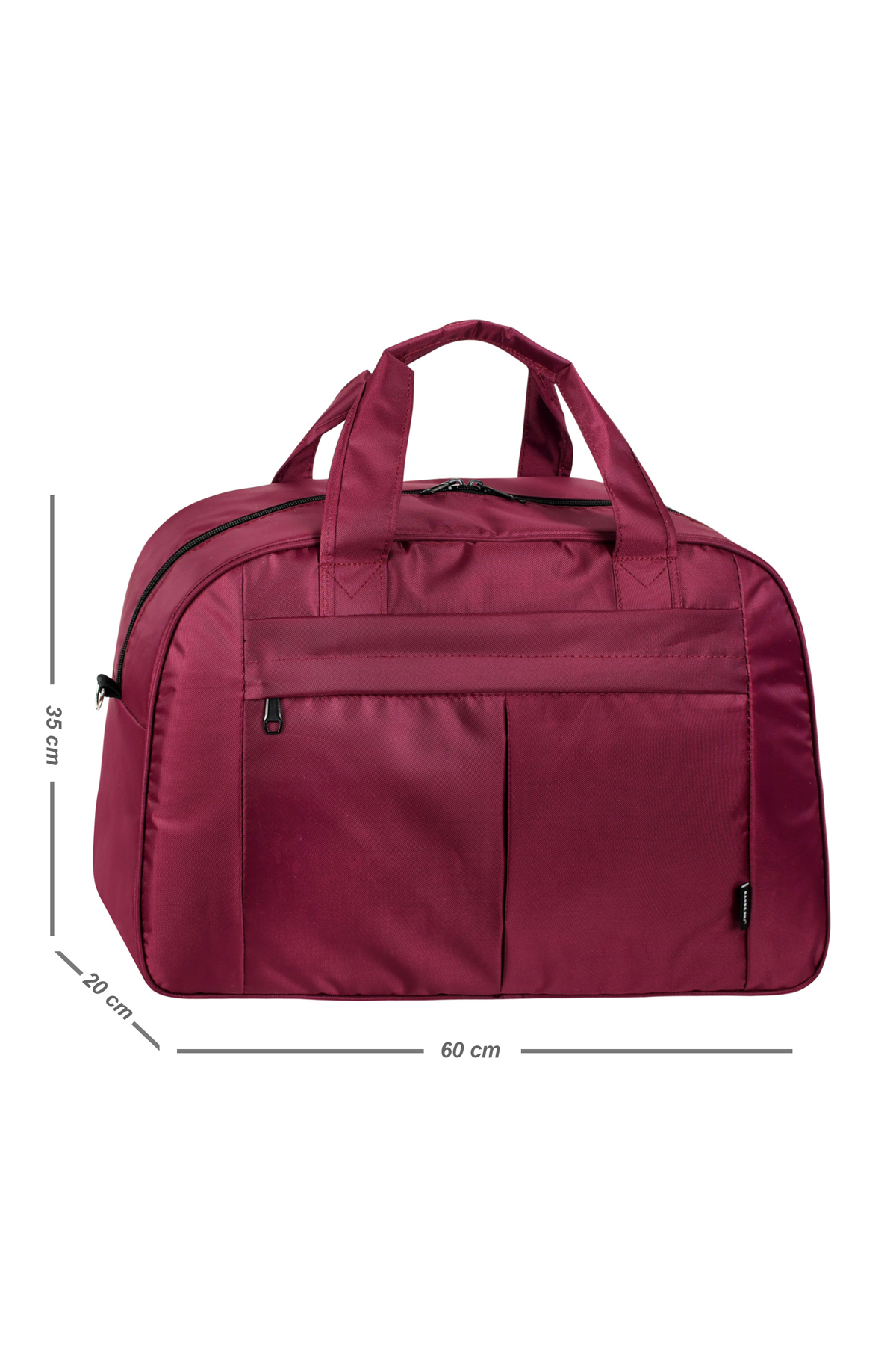 barberri Birinci Kalite Full Astarlı Demir Aksesuarlı Köpük Kaplı Spor Seyahat El Valizi 50x30x18 CM