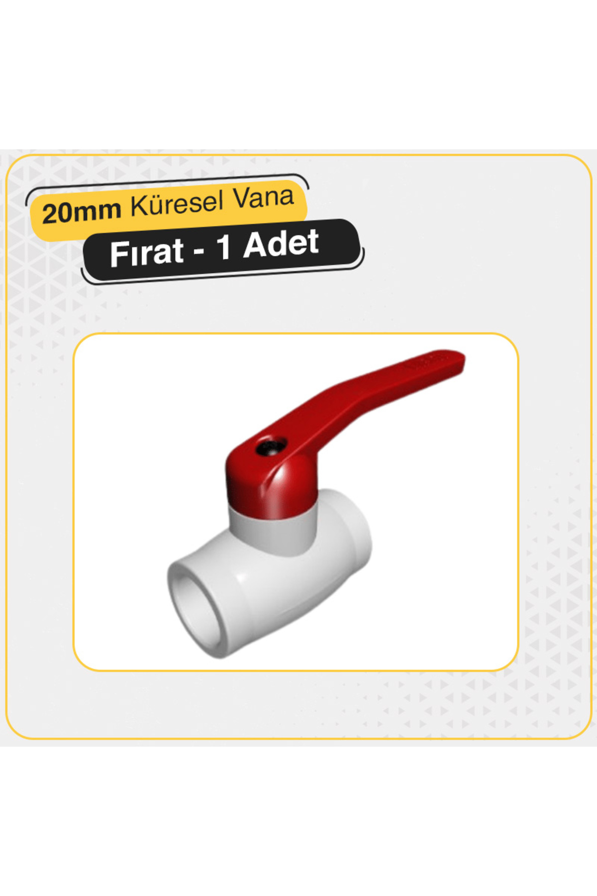 Firat Pprc 20'20mm Ball Valve