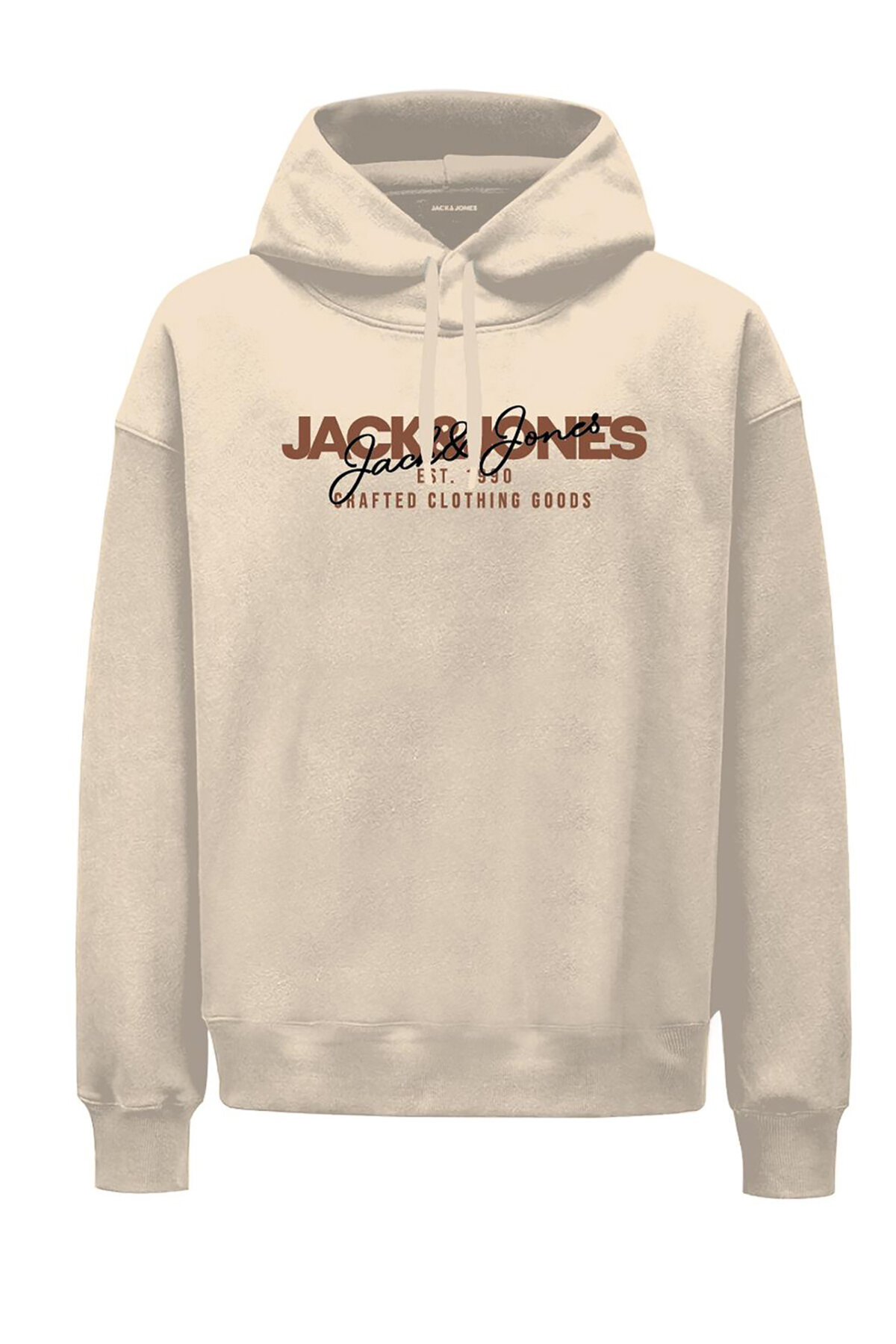 Jack & Jones JJALVIS SWEAT HOOD CREAM - Fiyatı, Yorumları