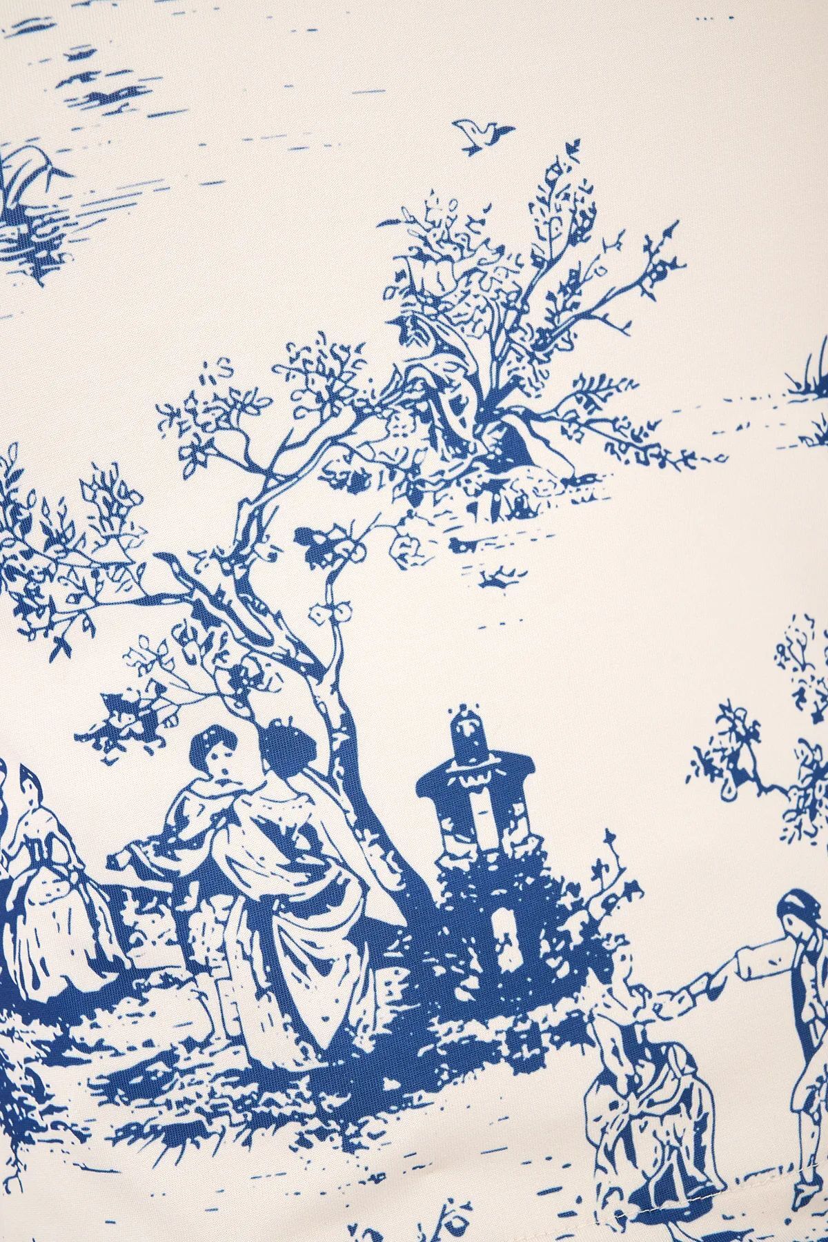 Hiccup  Kolsuz Desenli Bluz - Görsel 7