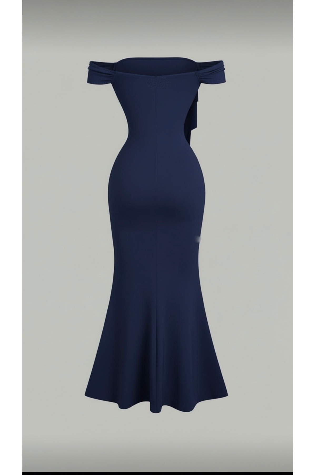 Dressco  İsabella - Düşük Kol Balık Form Maxi Elbise - Görsel 2