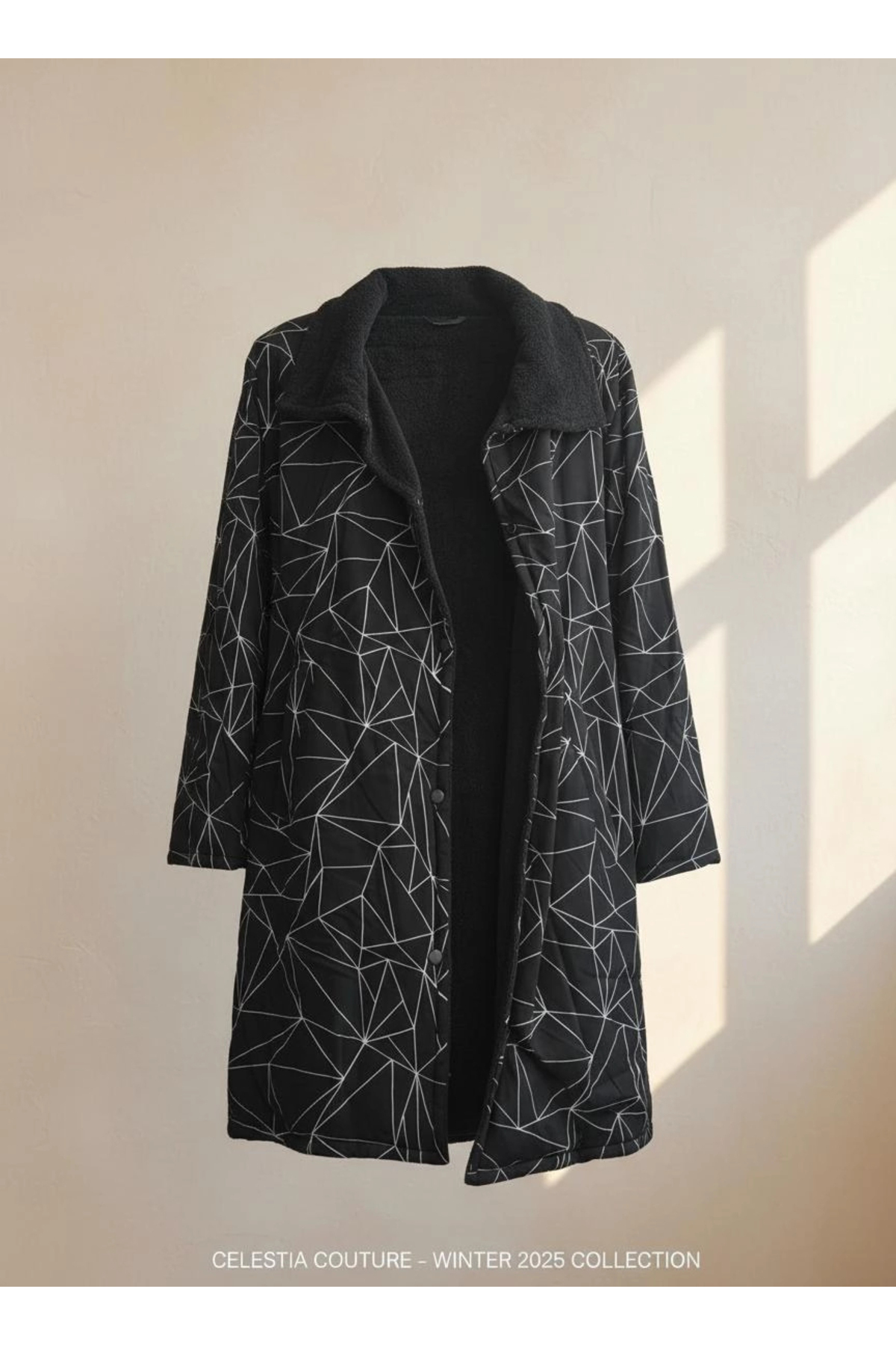 Su Koleksiyon  LINES İÇİ POLARLI HIRKA - Görsel 2