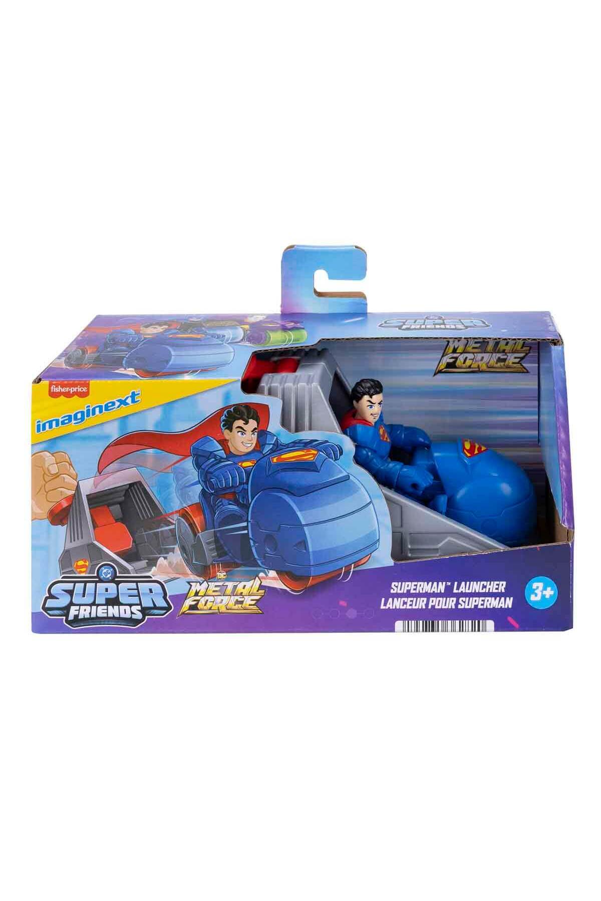 Imaginext DC Super Friends Aksiyon Figürü ve Fırlatma Seti JJY34 Imaginext DC Super Friends Aksiyon Figürü ve Fırlatma Seti JJY34
