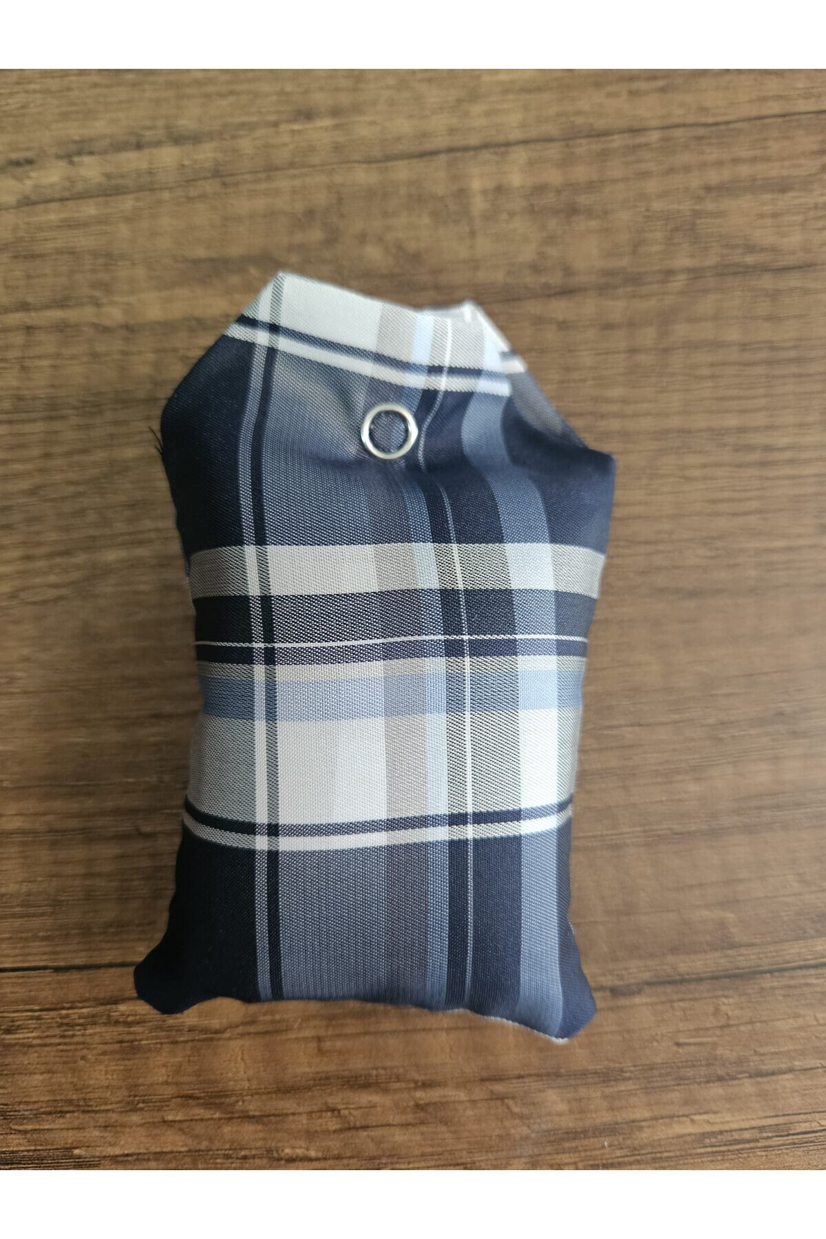 TATA CRAFT Katlanabilir Bez Alışveriş Çantası Polyester Yıkanabilir Omuz Çantası görsel 2
