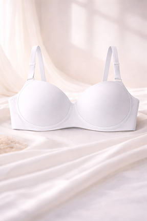 SOLENIA Kadın Desteksiz Sütyen 4’lü Set | Günlük Kullanım | Tek Renk