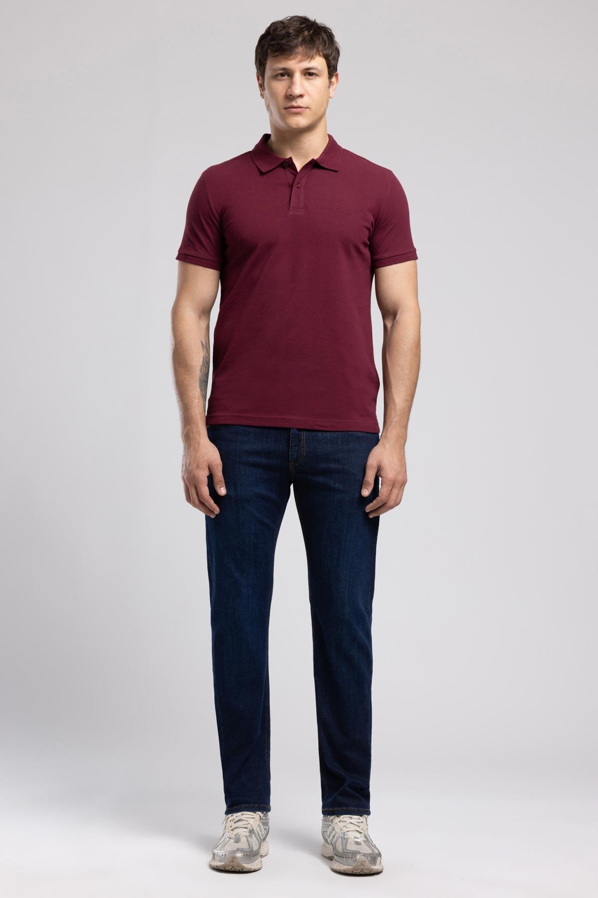 Lee Cooper Henri Normal Bel Normal Kesim Düz Paça Mavi Erkek Jean Pantolon