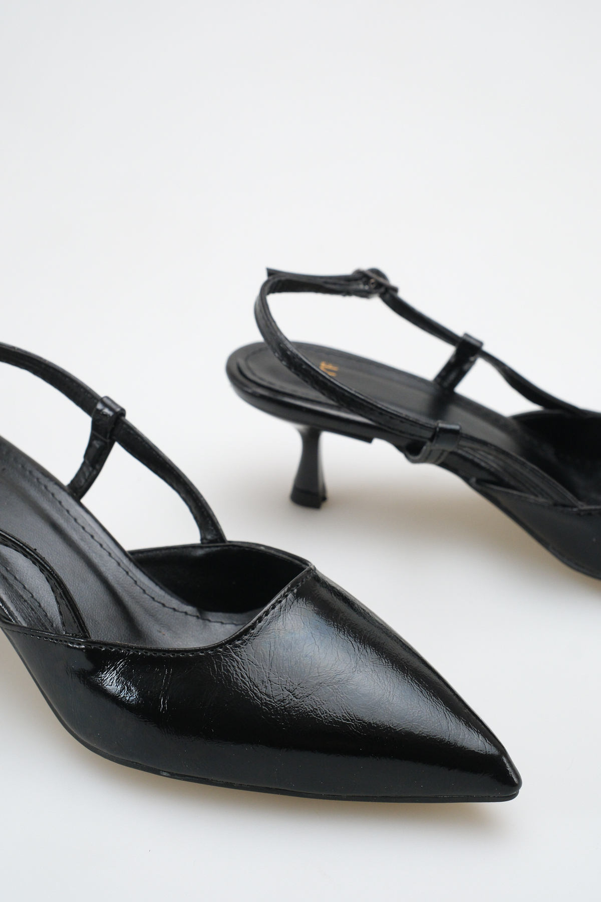 meyra'nın ayakkabıları  Kadın Topuklu Ayakkabı Siyah Yanki (5,5 cm) - Görsel 6