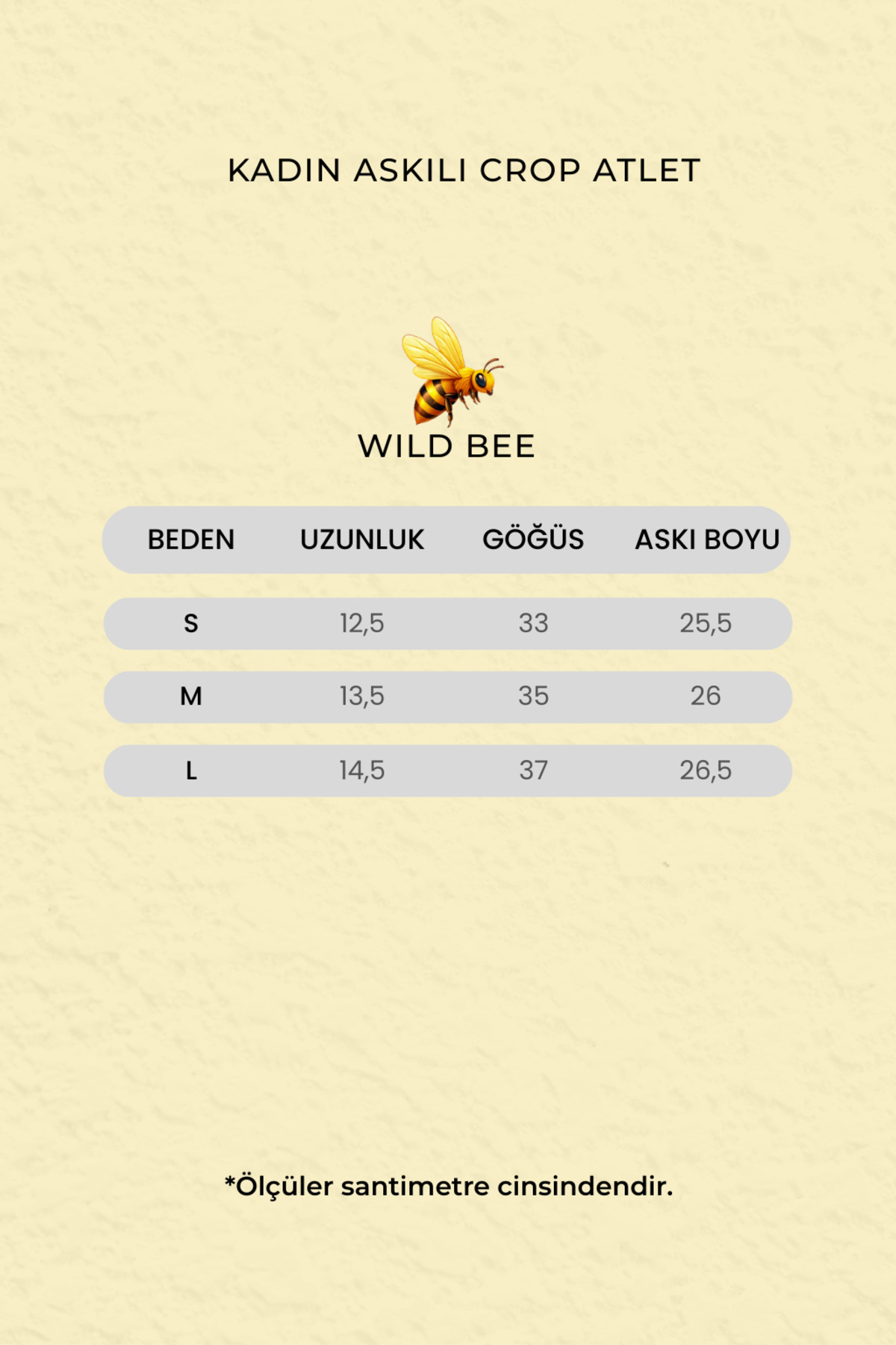 WILD BEE Kadın Beyaz Askılı V Yaka Crop Atlet görsel 8