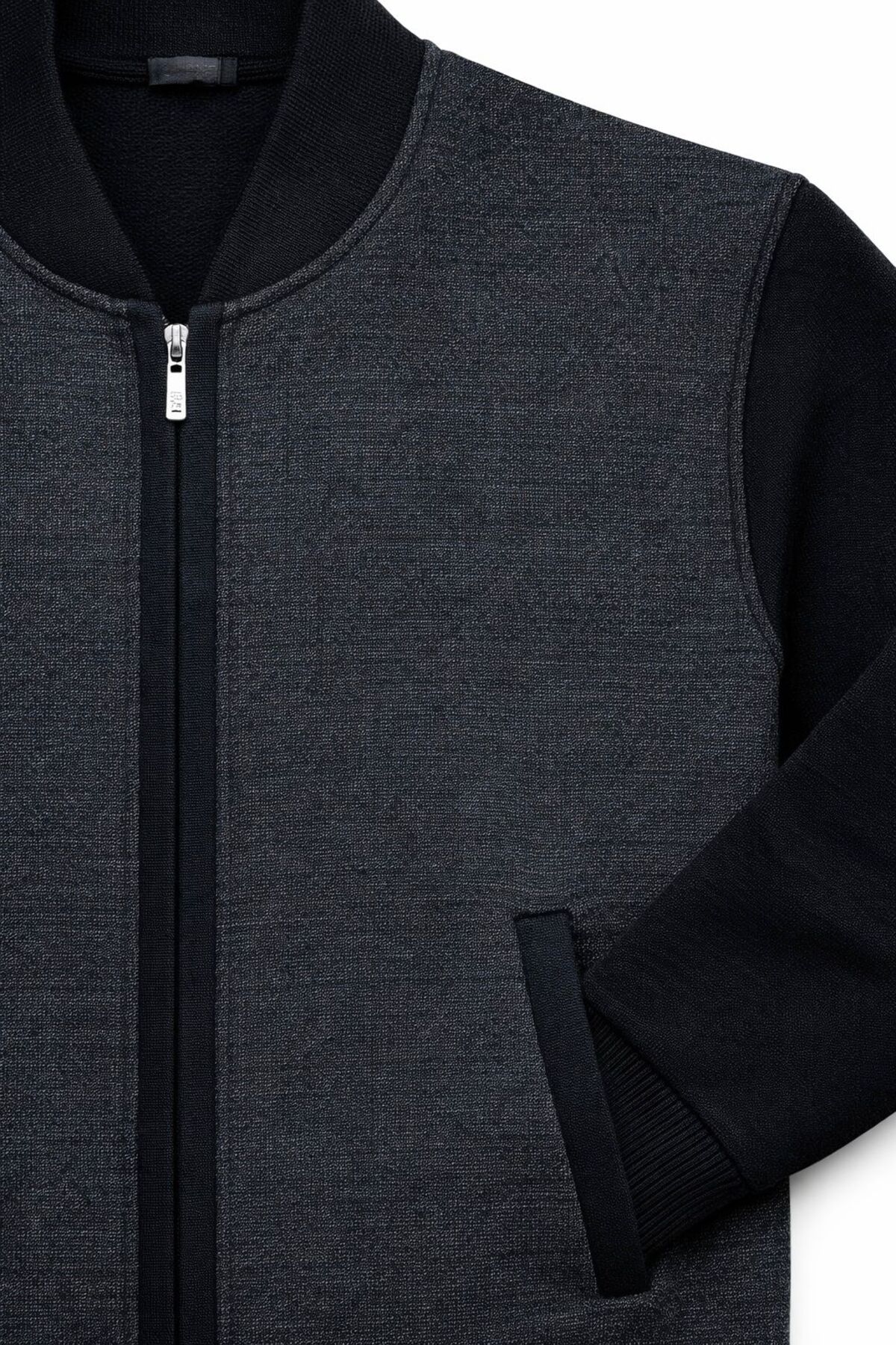 HEDEFNUR TEKSTİL  Erkek Baba ve Orta yaş Triko Örgü Akrilik Fermuarlı Kışlık Baba Hırka - Görsel 2