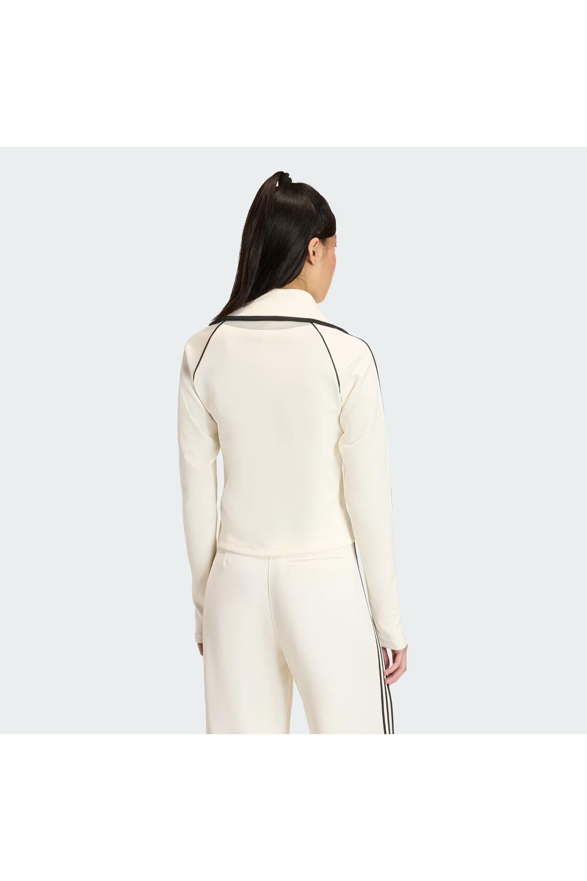 adidas Slim Fitted Firebird Kadın Sweatshirt görsel 2