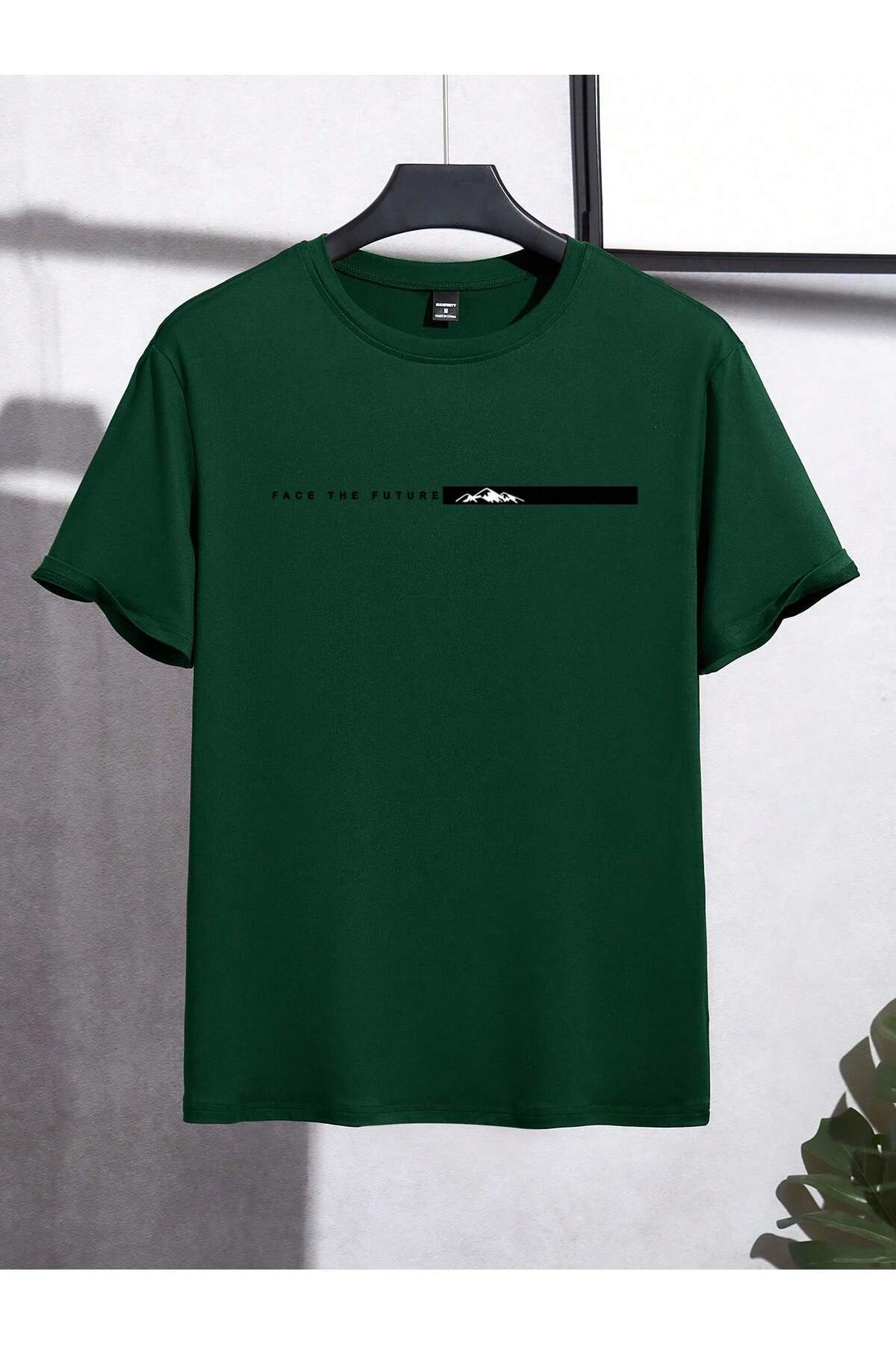 By Layina  FACE TO FUTURE ÇİZGİ ERKEK TİŞÖRT - Görsel 3