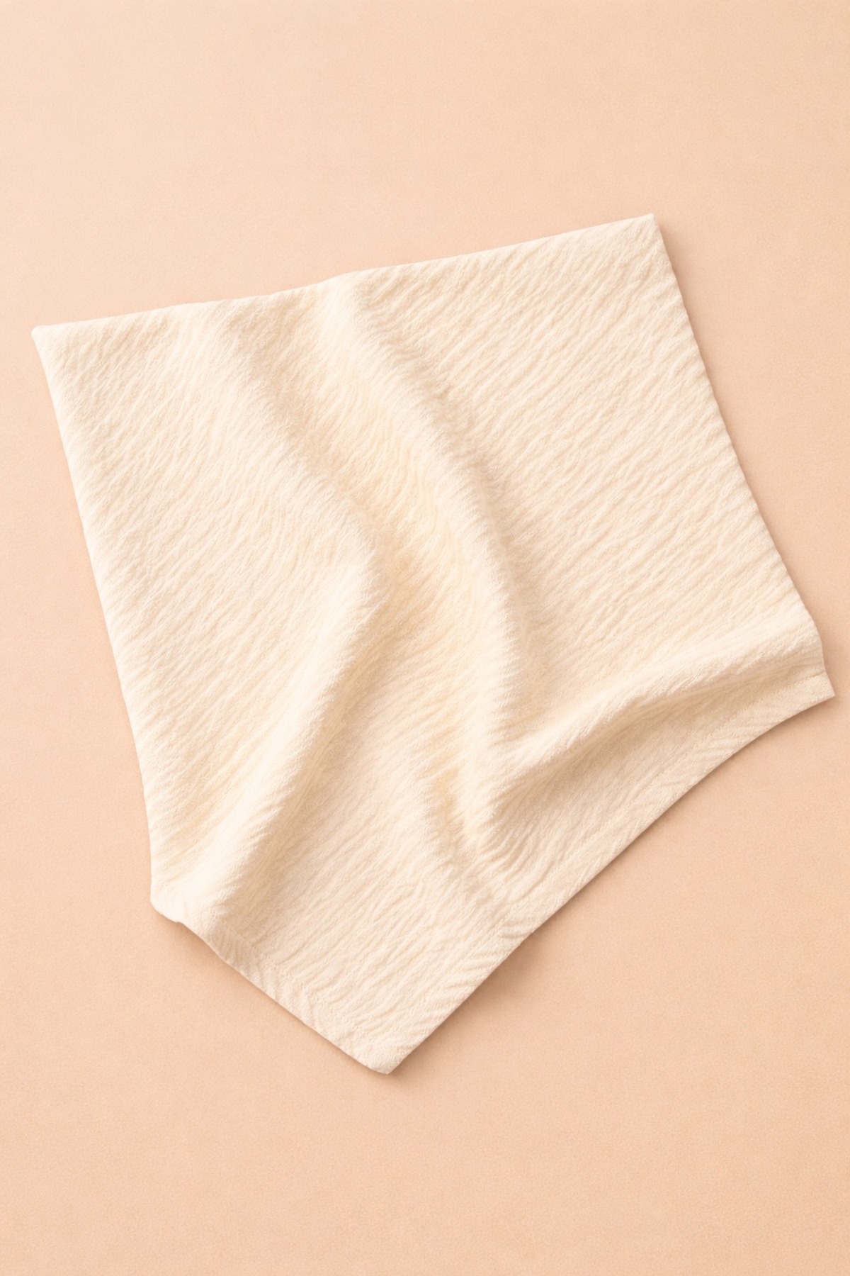 Mai Perla 4 Kat Müslin Organik Pamuk 90x90 Naturel Bebek Çocuk Battaniye fotoğrafı 3 (önizleme)