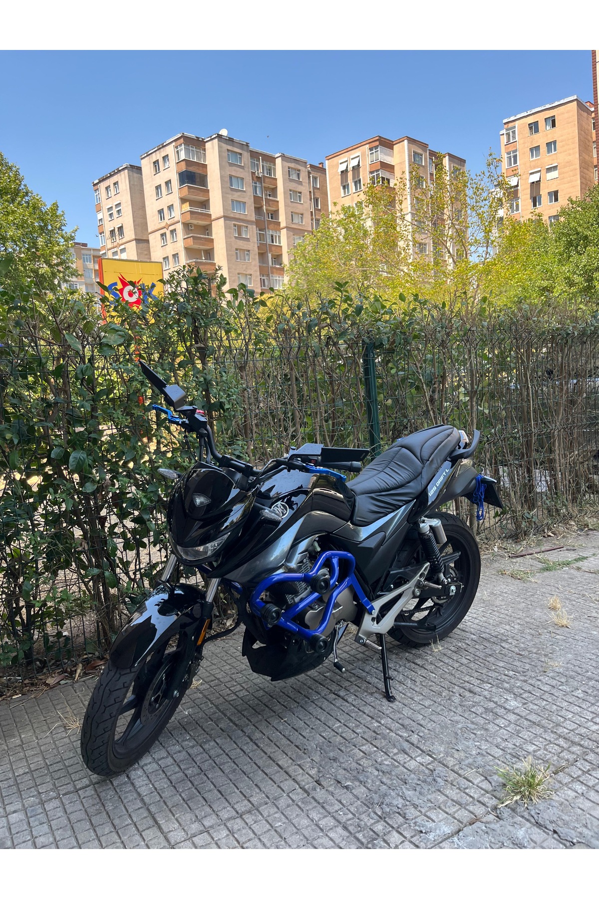 MONDİAL DRİFT L Drift L Ön 3 Takozlu Koruma Demiri Mavi (Sağ-Sol