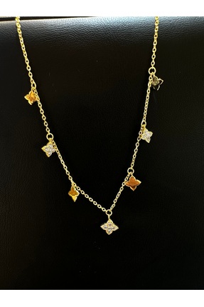 Jewel İTHAL YONCALI KADIN GÜMÜŞ ŞANS KOLYESİ