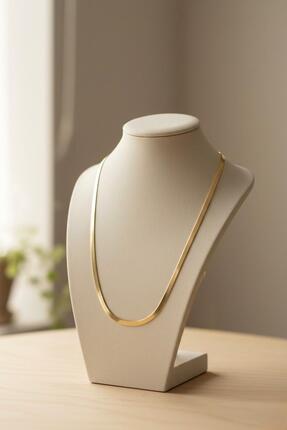 Ylz Jewelry Vıp 14K Ezme Kolye (50 cm)