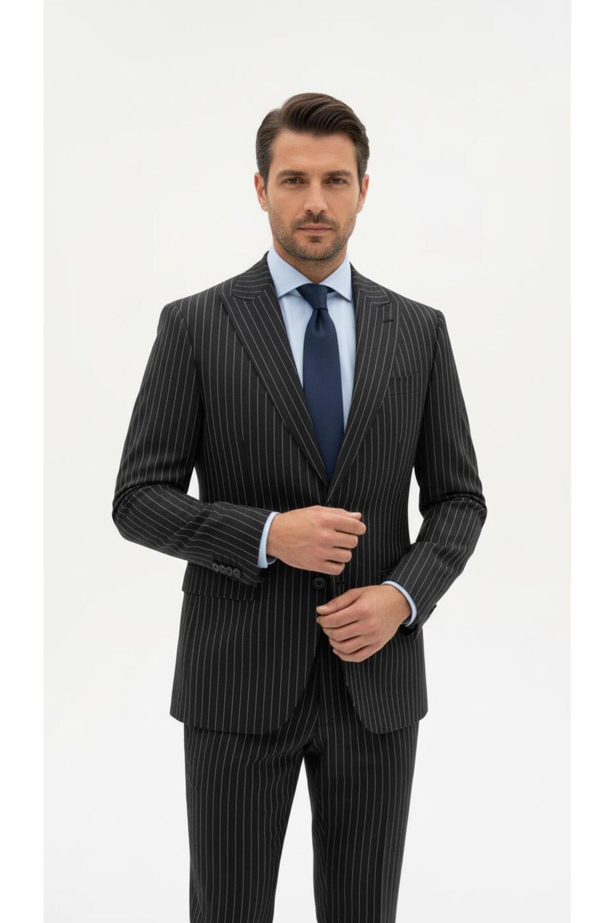 Kadir Büyükkaya Takım Elbise-KAX1341W görsel 3