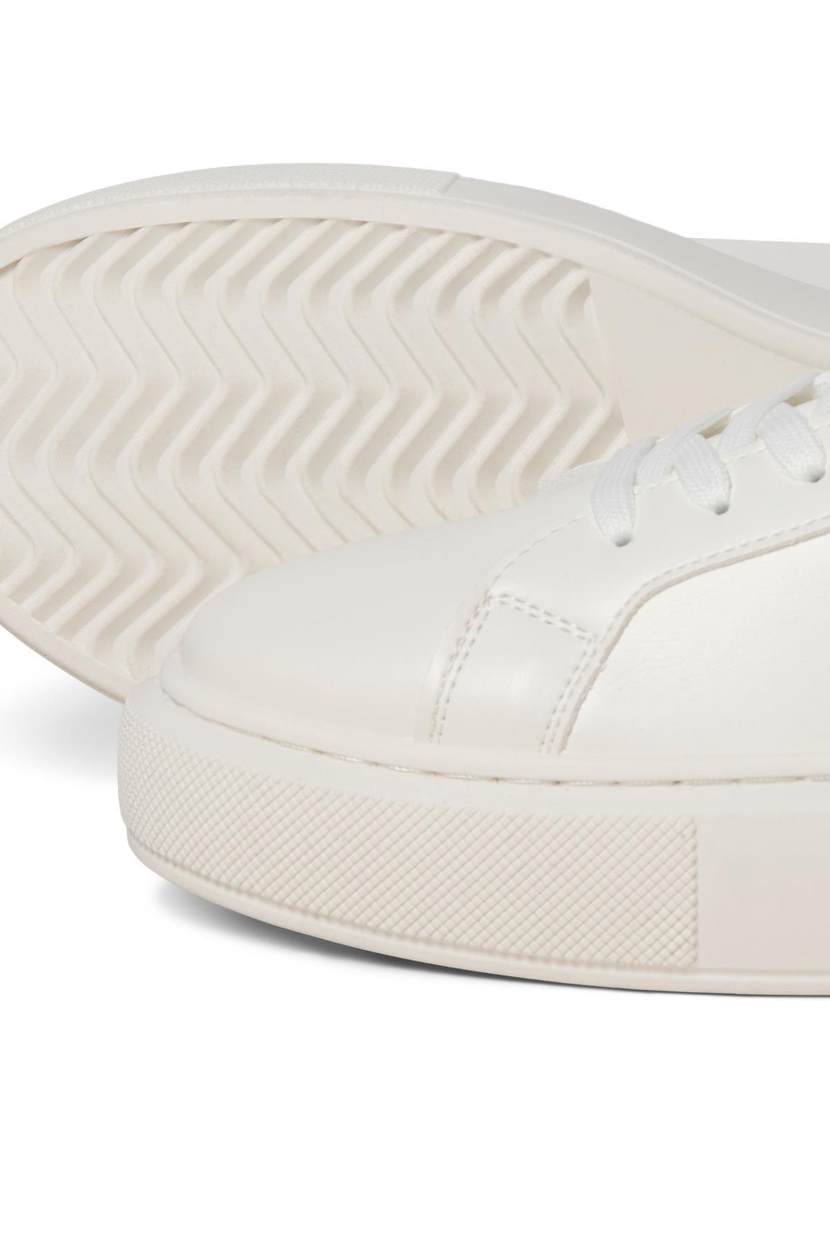 کتانی تمرین و دویدن مردانه | جک اند جونز Jack & Jones 12275135-White - تصویر 4